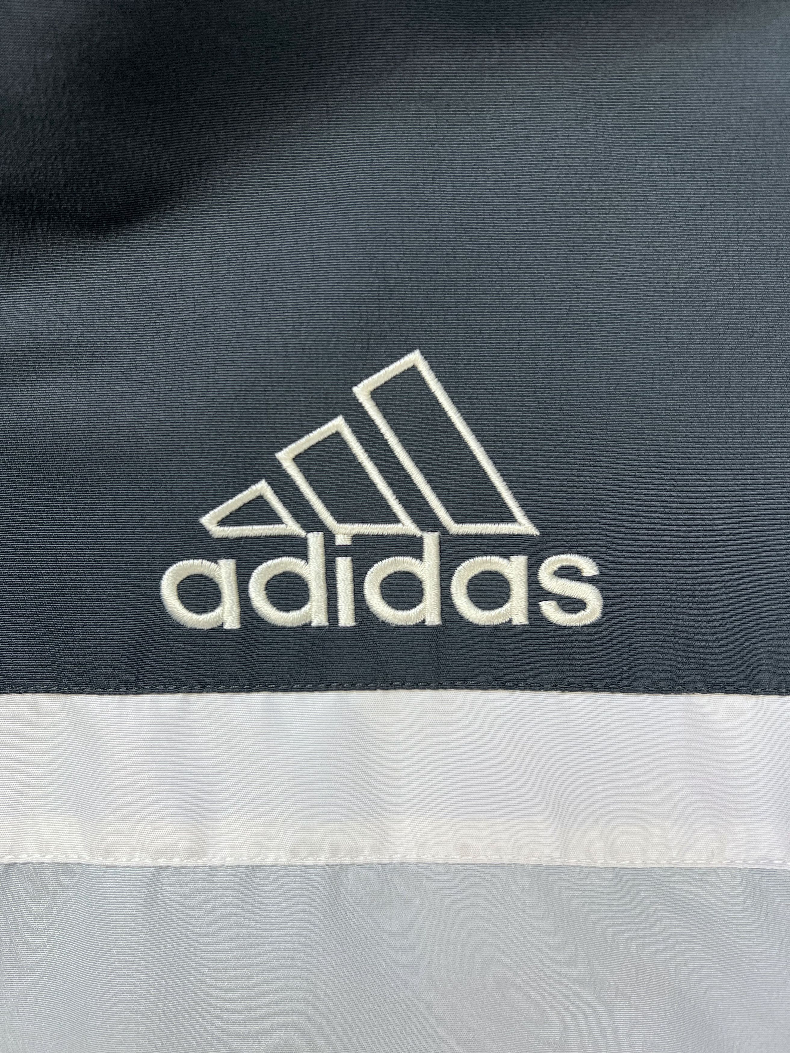 Adidas Adidas Y2K Two-Tone Windbreaker Shell Jacket Packable Hood Size US S / EU 44-46 / 1 - 11 Thumbnail