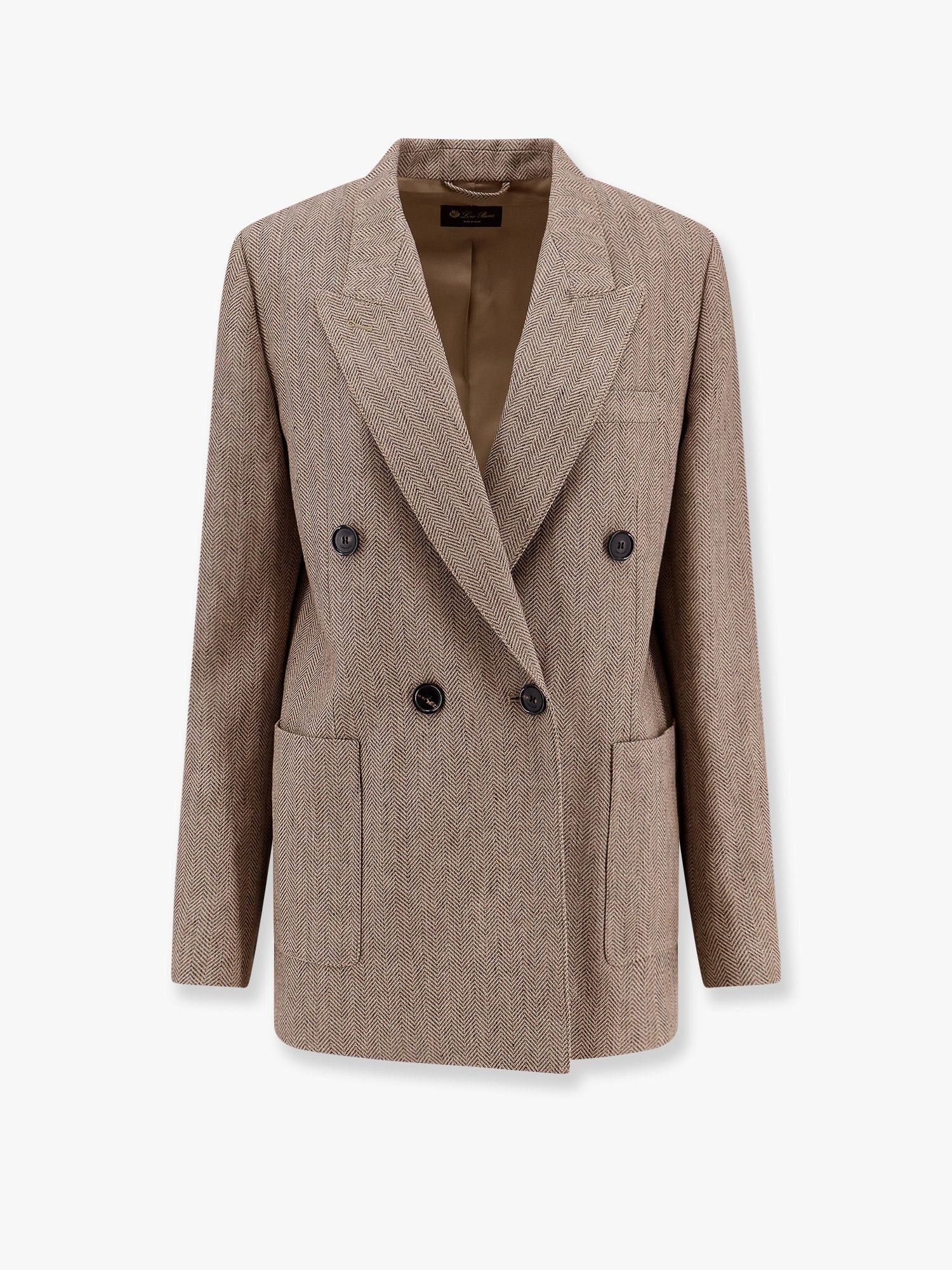 LORO PIANA Genny linen blazer with silk lining シルク Loro Piana Genny Linen Blazer With Silk Lining | Grailed