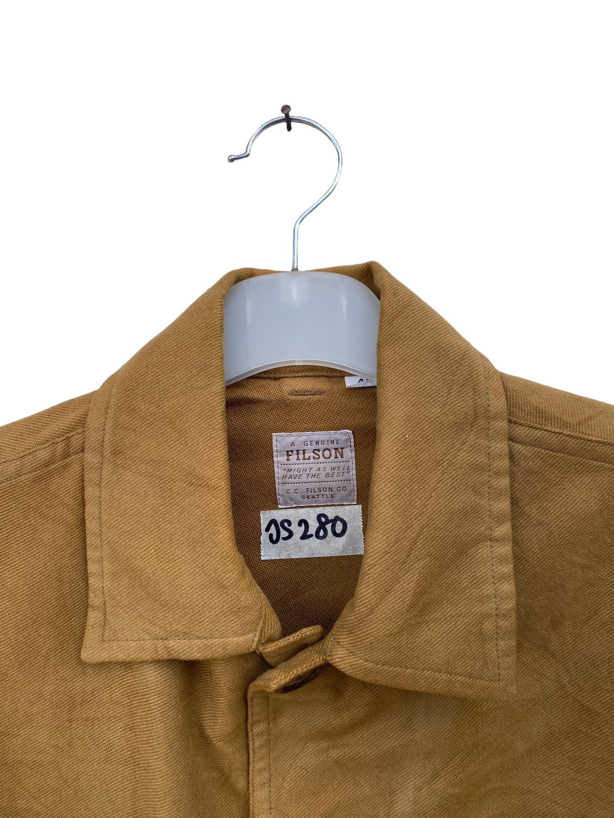 Filson Vintage Filson Garment Sun Faded Safari Jacket Size US L / EU 52-54 / 3 - 9 Thumbnail