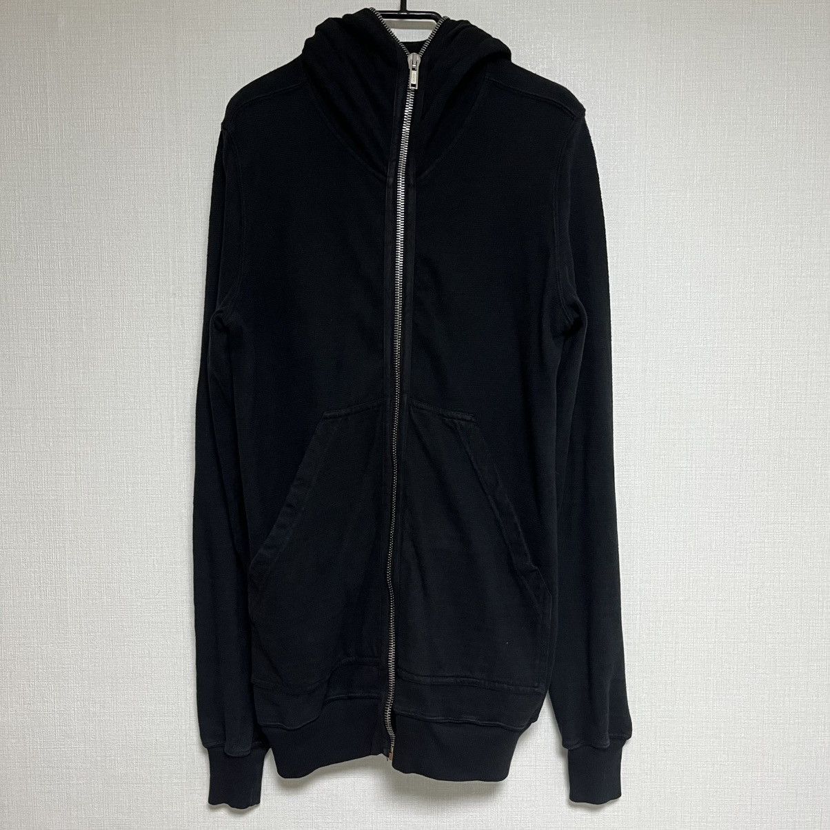Rick Owens Drkshdw BLACK FULL ZIP GIMP HOODIE Size US S / EU 44-46 / 1 - 1 Thumbnail