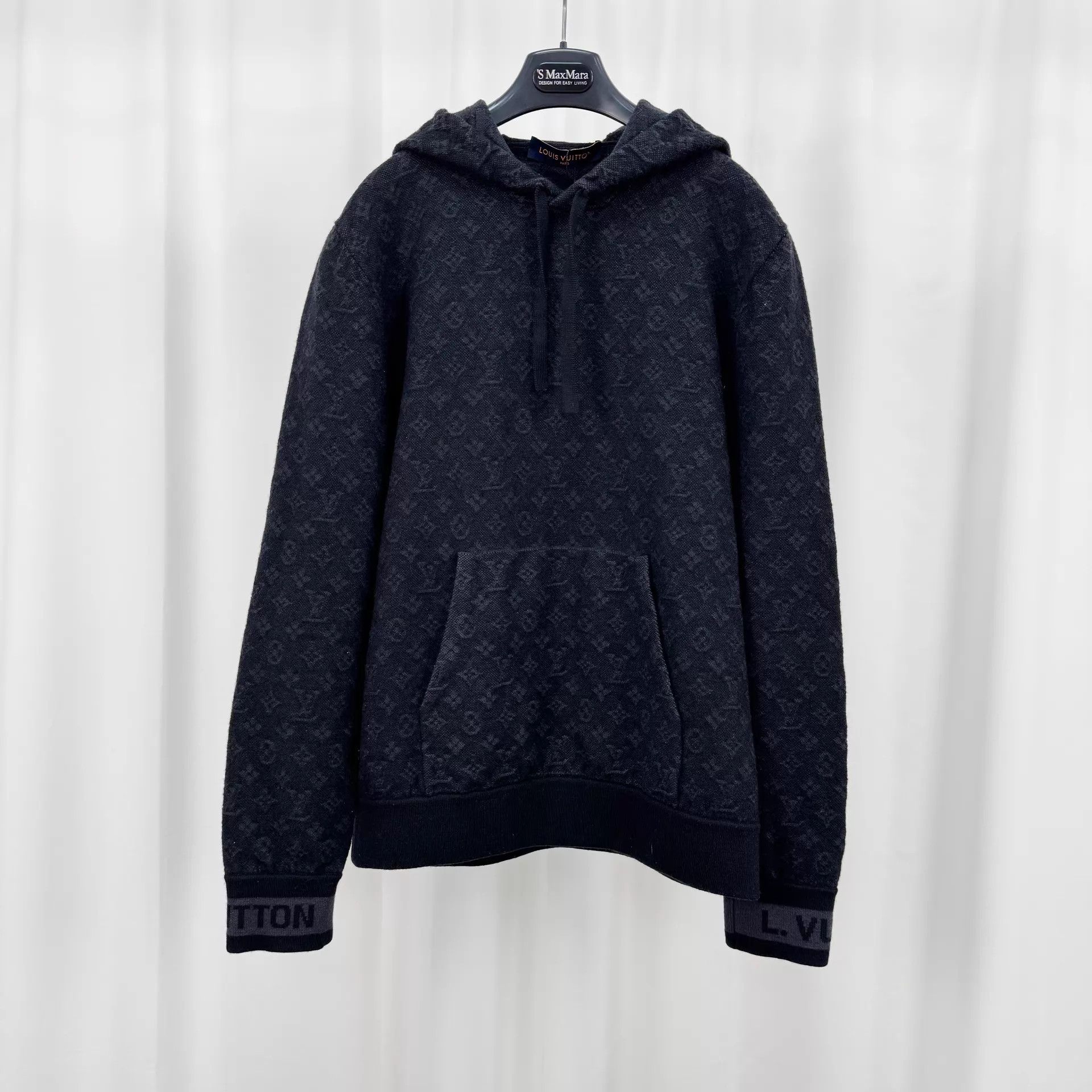 Louis Vuitton LV Monogram AOP Wool Knit Sweatshirt L Size US L / EU 52-54 / 3 - 1 Thumbnail