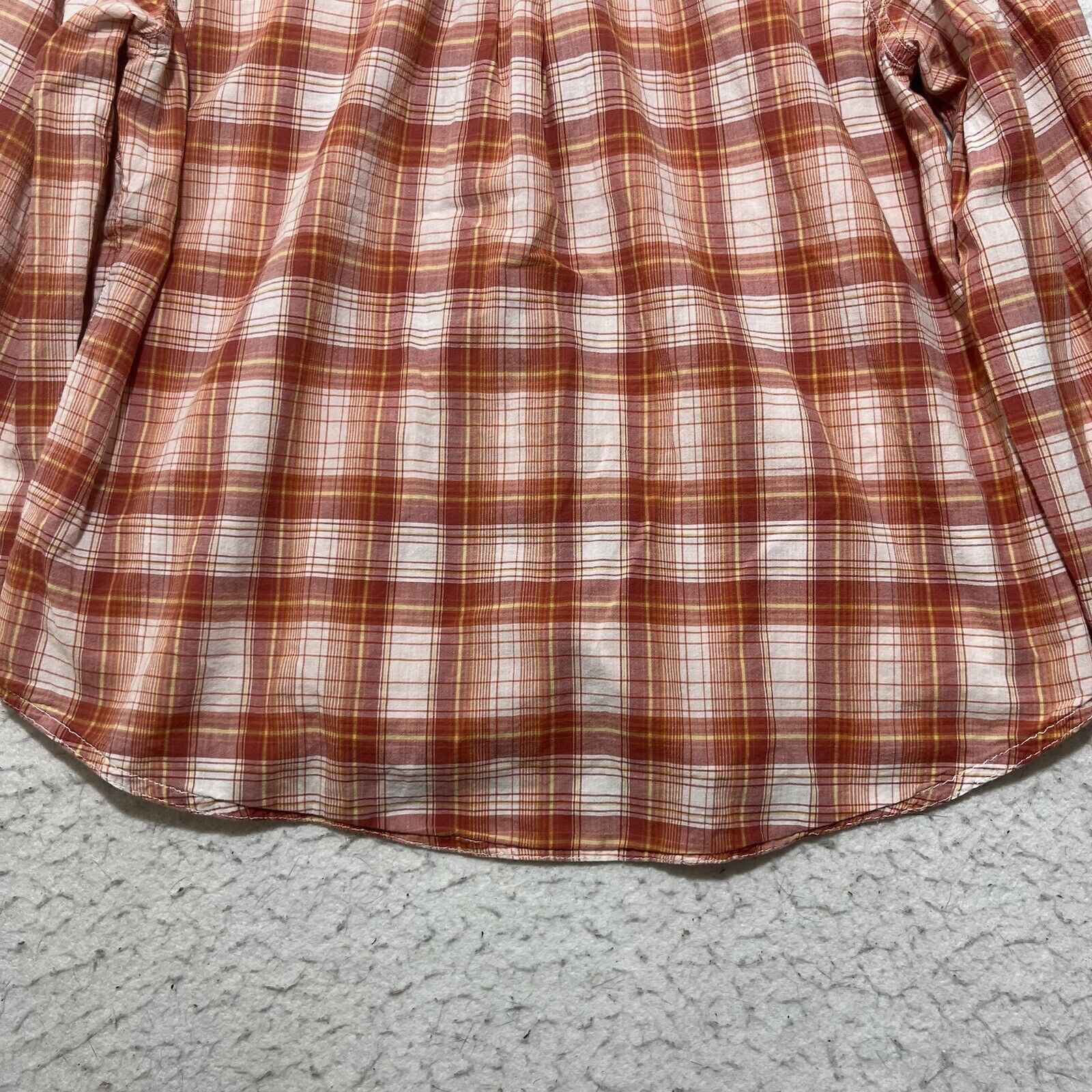 Bit & Bridle Bit & Bridle Medium Button Up Pink Plaid Striped Shirt Size M / US 6-8 / IT 42-44 - 9 Thumbnail