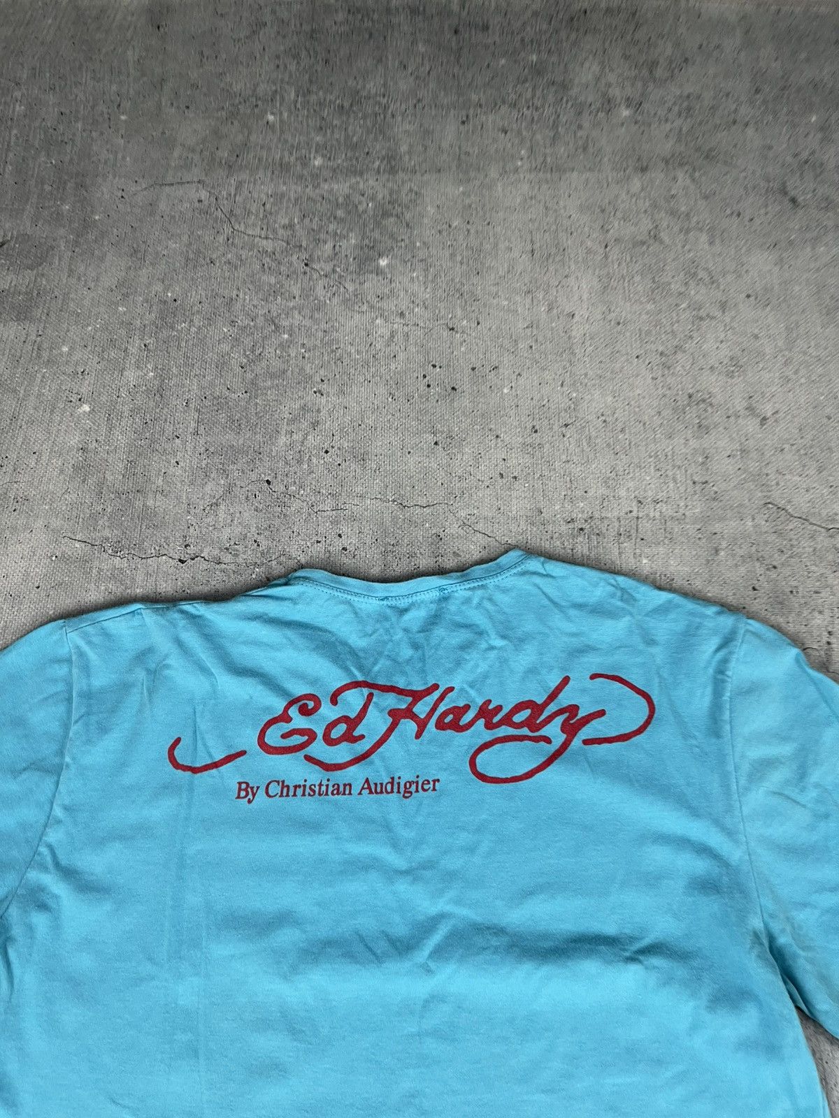 Ed Hardy Ed Hardy 🐯Vintage Y2K t shirt Christian Audigier Size L / US 10 / IT 46 - 6 Thumbnail