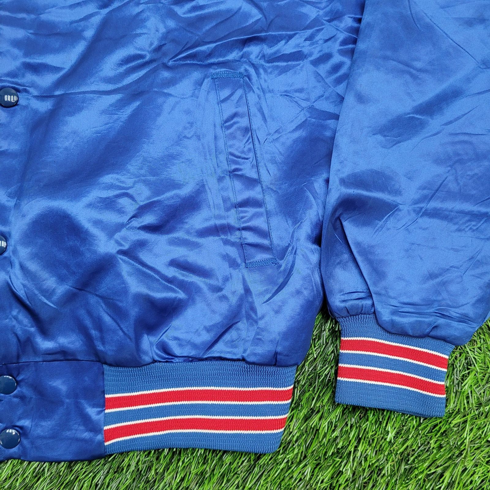 Chalk Line Vintage New York Giants Varsity Jacket L/XL Chalk-Line Crop Size US L / EU 52-54 / 3 - 15 Thumbnail