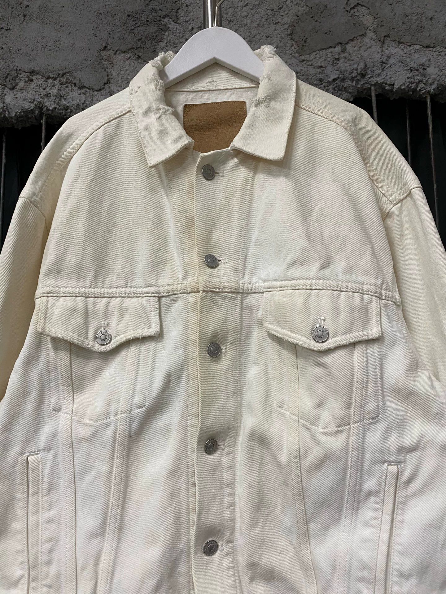 Balenciaga Balenciaga Denim Jacket Women's 36 Dry Cleaned Size XS / US 0-2 / IT 36-38 - 3 Thumbnail