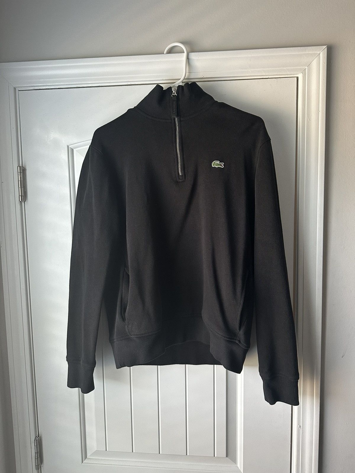 Lacoste Lacoste Half Zip Sweatshirt Size US XL / EU 56 / 4 - 1 Thumbnail