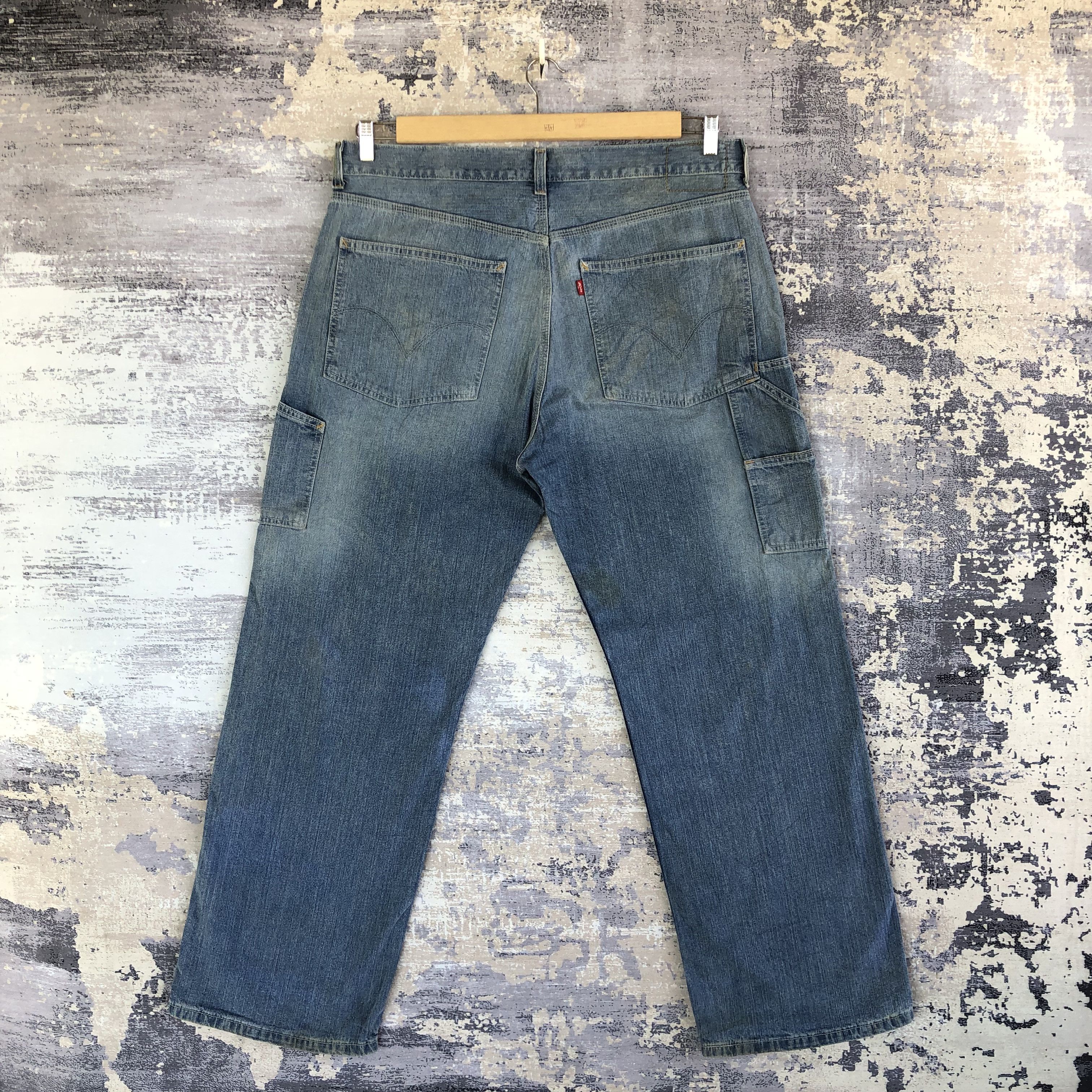 Levi's Vintage Levis Carpenter Jeans Levi's Carpenter Baggy Denim Size US 38 / EU 54 - 2 Thumbnail