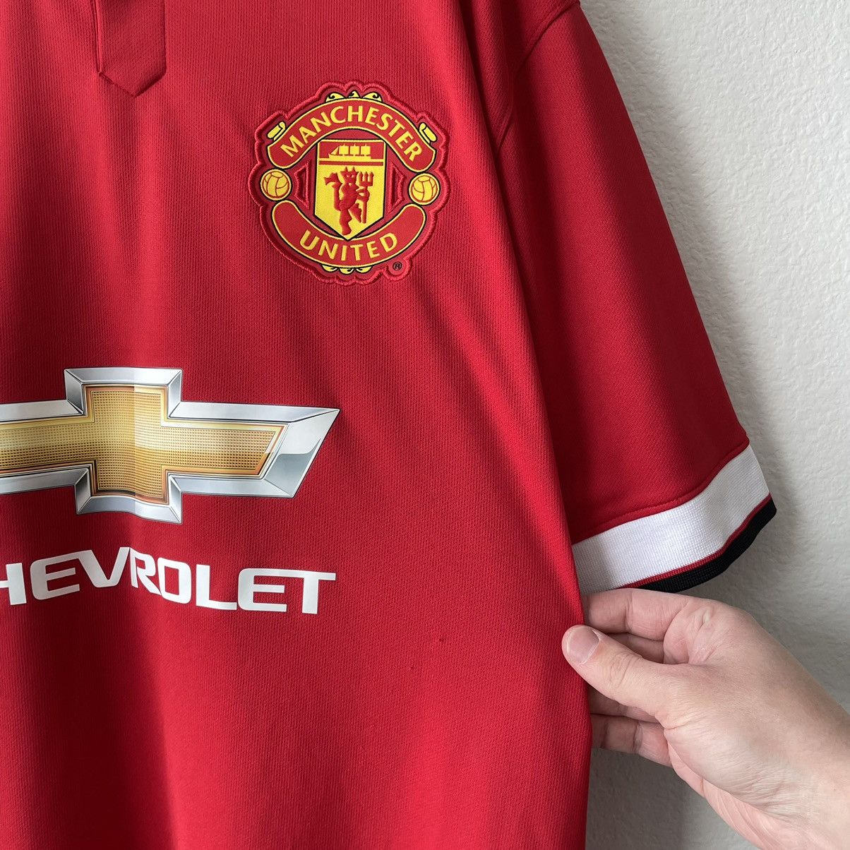 Nike Nike Manchester United 2015-2016 Team Signed Jersey Size US XL / EU 56 / 4 - 6 Thumbnail