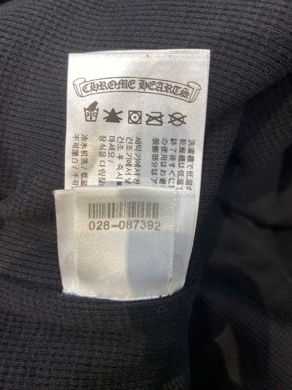 Chrome Hearts CHROME HEARTS Camo Horseshoe Zip Up Hoodie BLACK Size US M / EU 48-50 / 2 - 14 Thumbnail