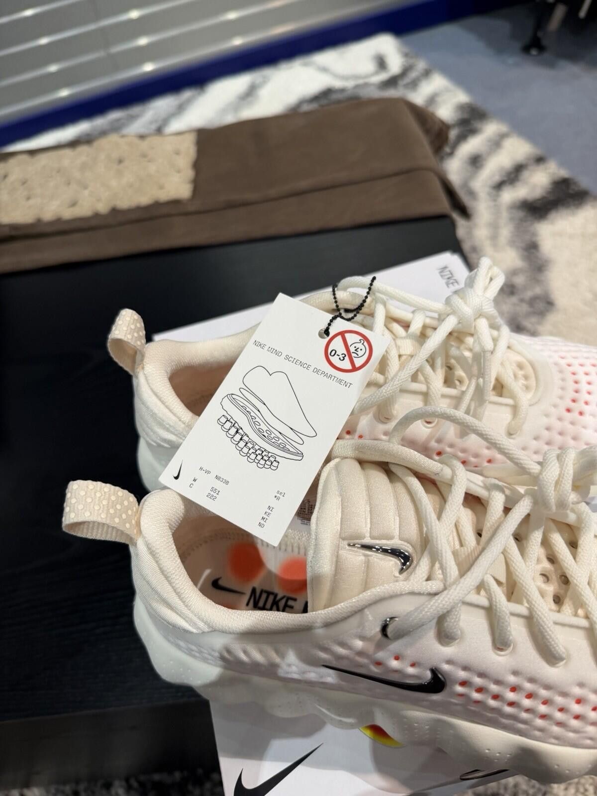Nike Size 7.5W - Nike Mind 002 Women's Sail HQ4310-100 BRAND NEW Size US 7.5 / IT 37.5 - 8 Thumbnail