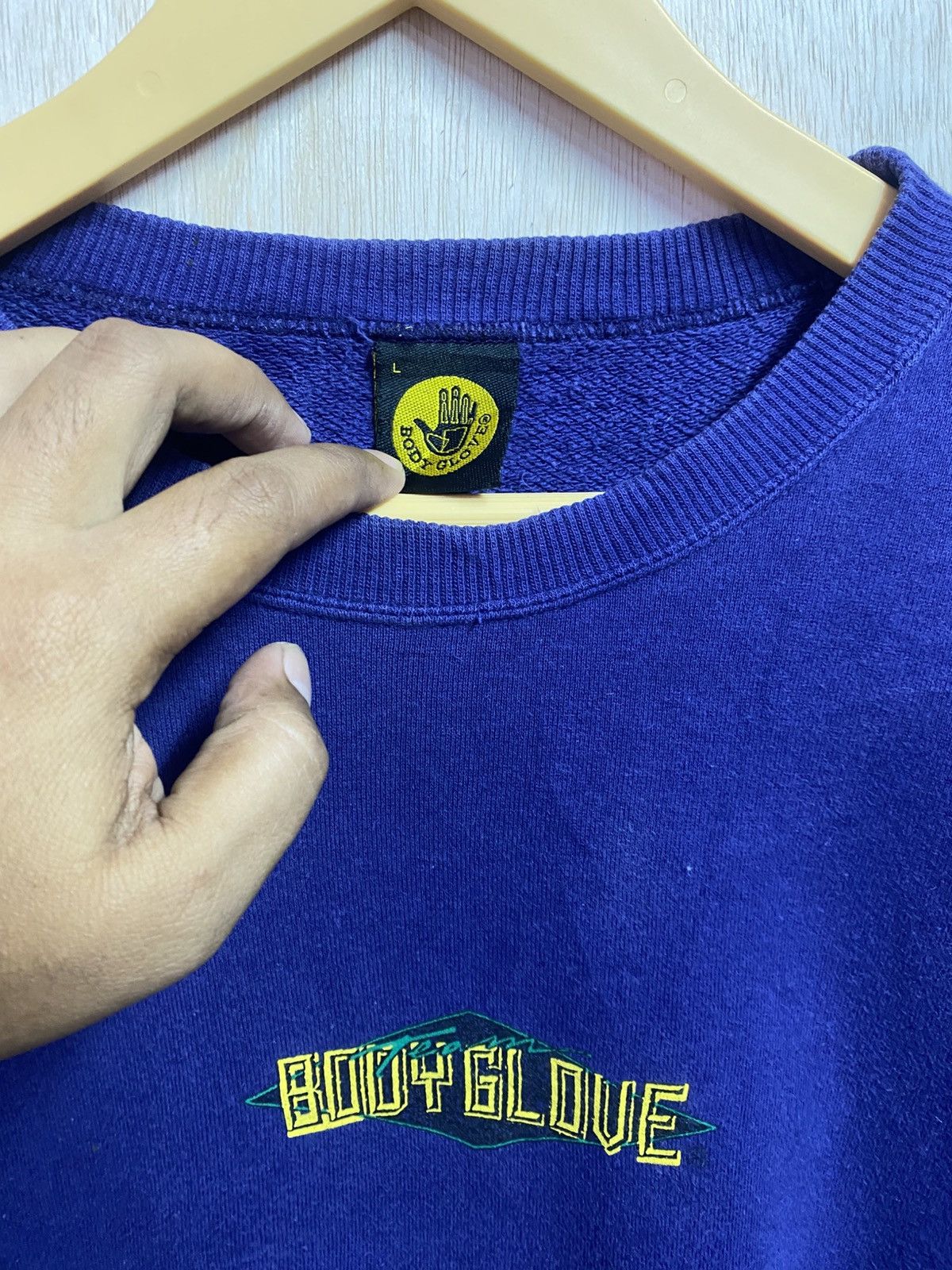 Body Glove vintage Body Glove International cean Blue sweatshirt. Size US XL / EU 56 / 4 - 2 Thumbnail