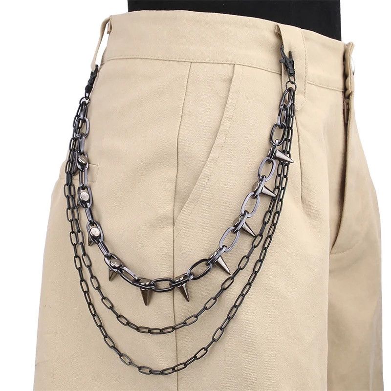 Vintage Cone Chain Layering Waist Jeans Wallet Chain Size ONE SIZE - 1 Thumbnail