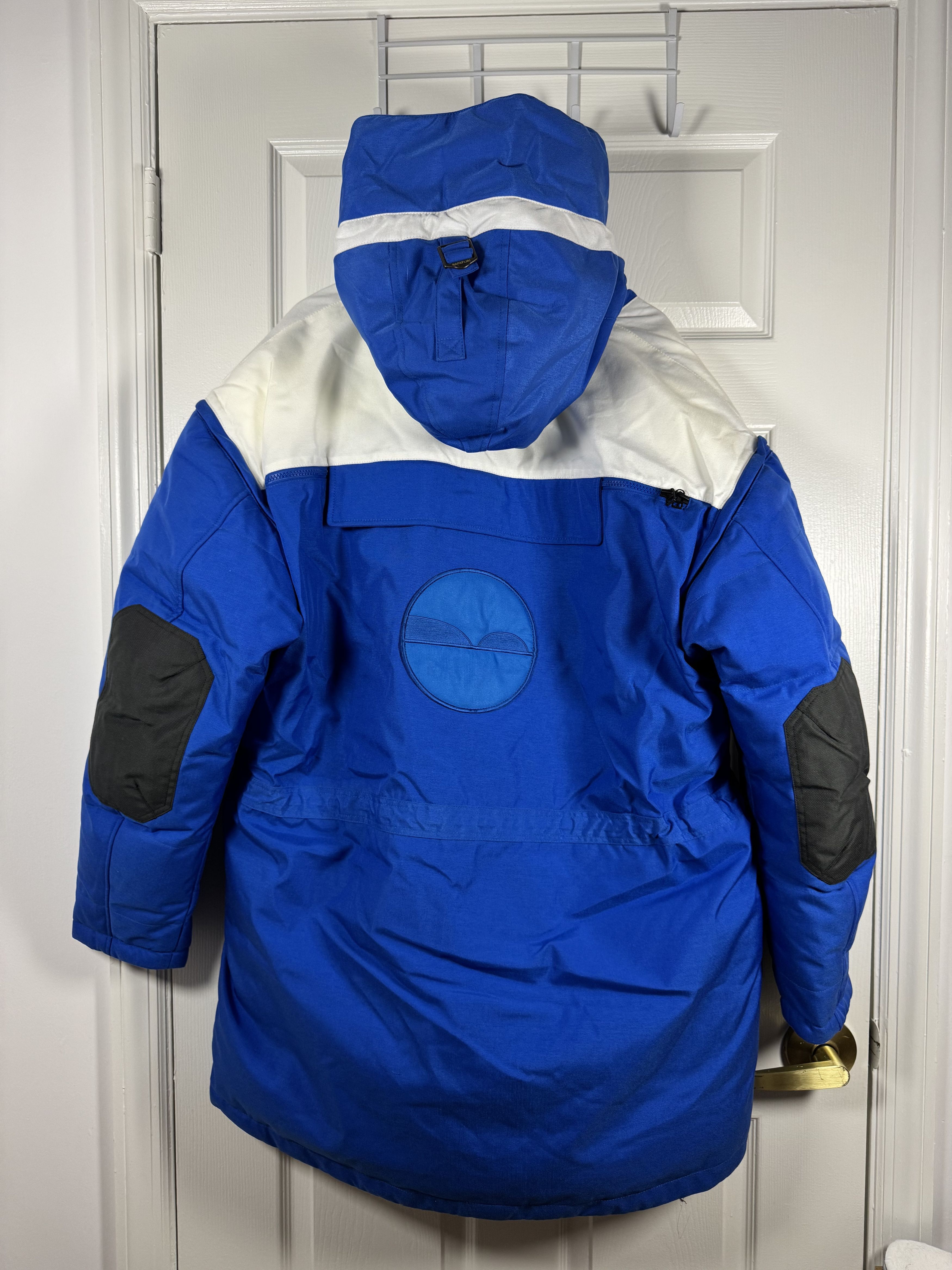 Martine Rose × Napapijri FW17 SKIDOO Down Anorak Oversized Blue L Size US L / EU 52-54 / 3 - 5 Thumbnail