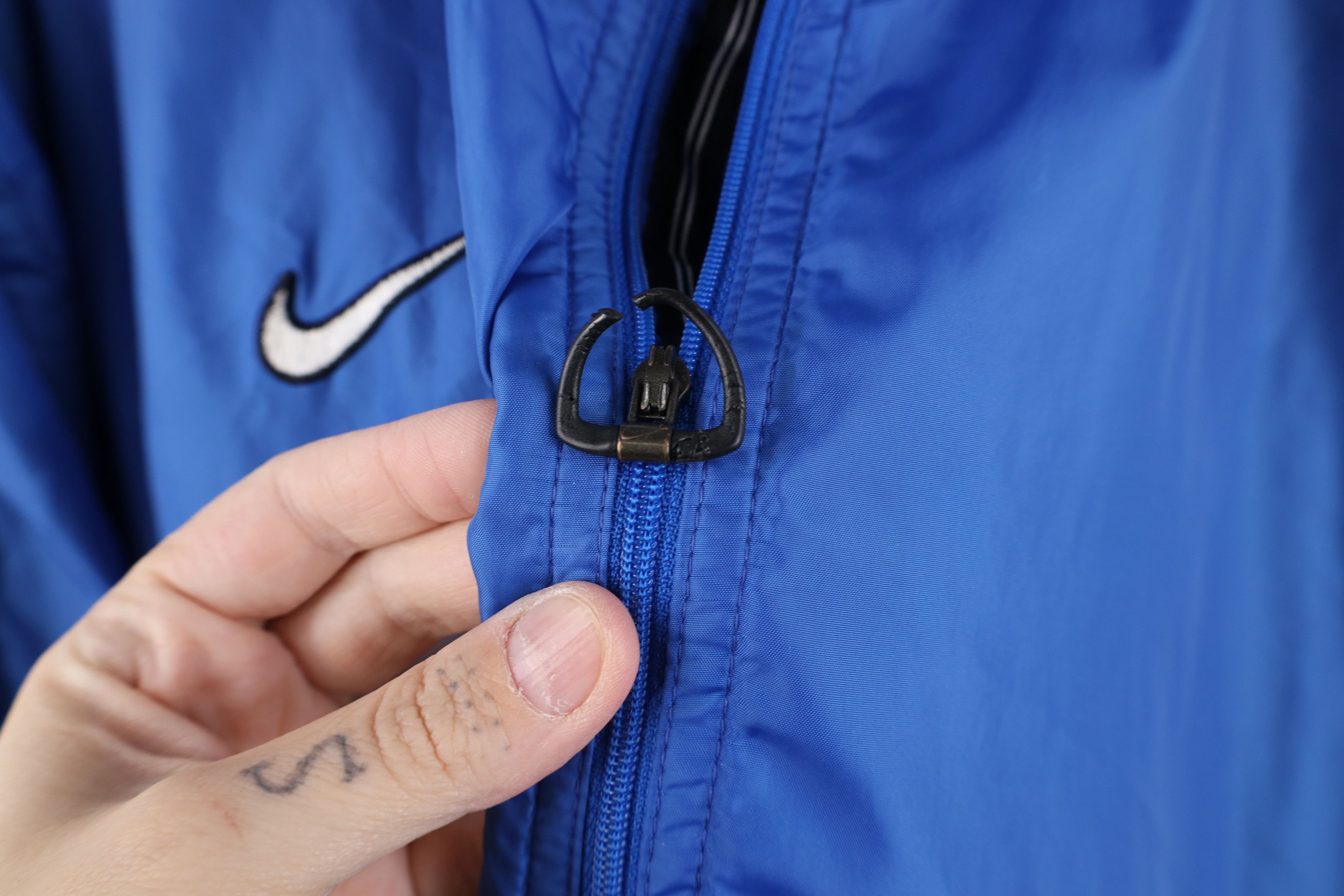 Nike Vintage 90s Y2K Nike Scott Mini Swoosh Windbreaker Jacket Size US XL / EU 56 / 4 - 5 Thumbnail