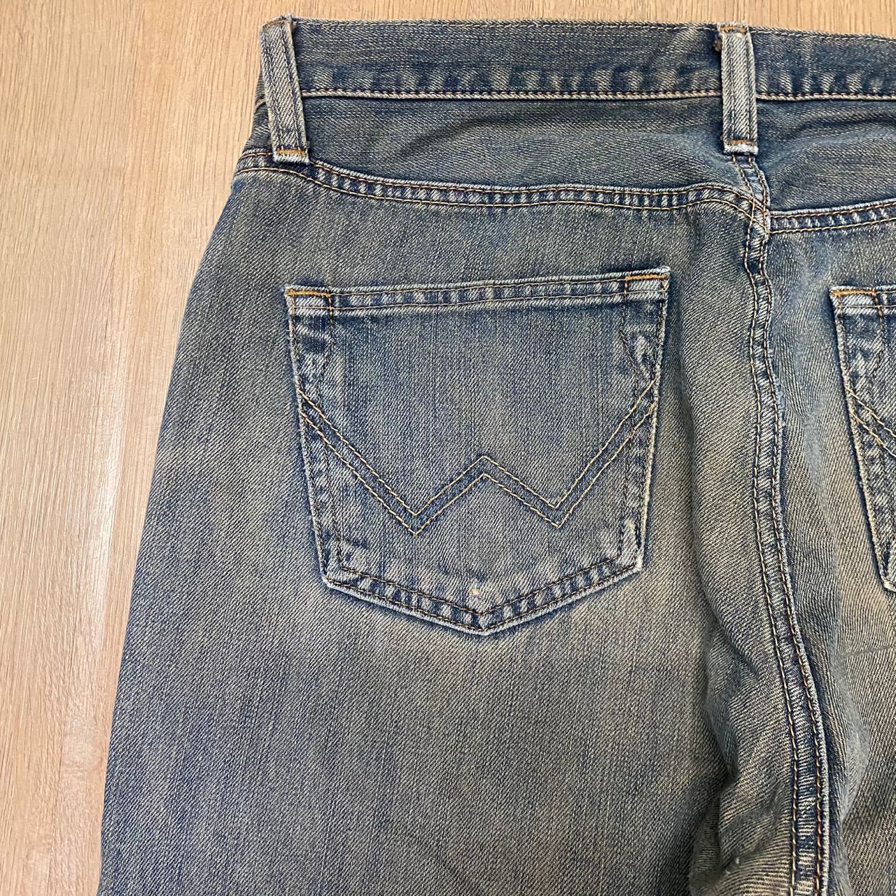 Edwin Vintage Edwin 404 Distressed Denim Size US 33 - 14 Thumbnail