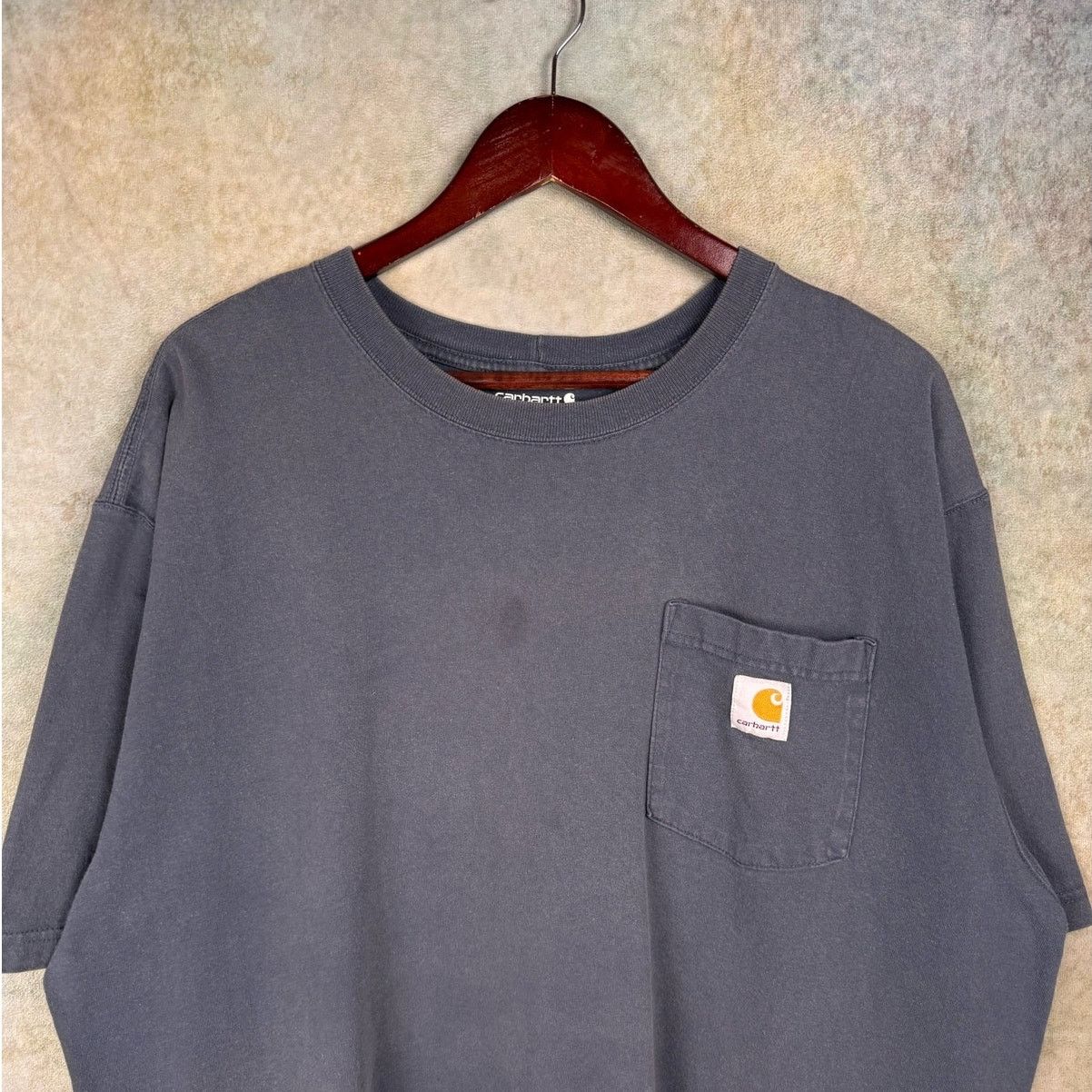 Carhartt Carhartt Pocket T Shirt Mens Sz XL Gray Loose Fit Work Wear Size US XL / EU 56 / 4 - 4 Thumbnail