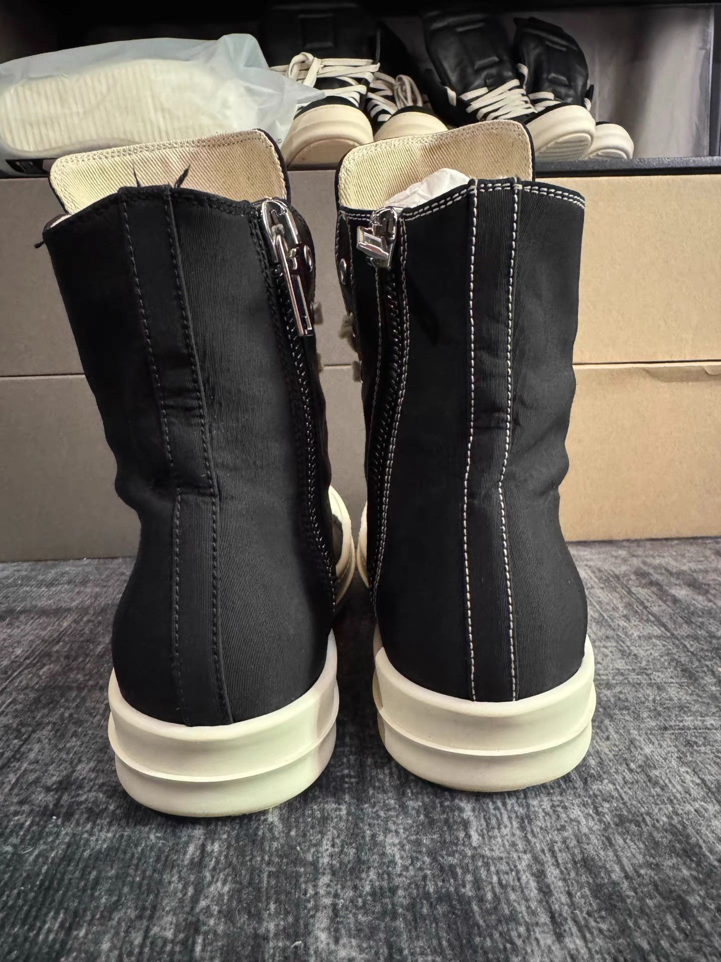 Rick Owens Rick Owens Satin Mix Match shoes Size US 6.5 / EU 39-40 - 6 Thumbnail