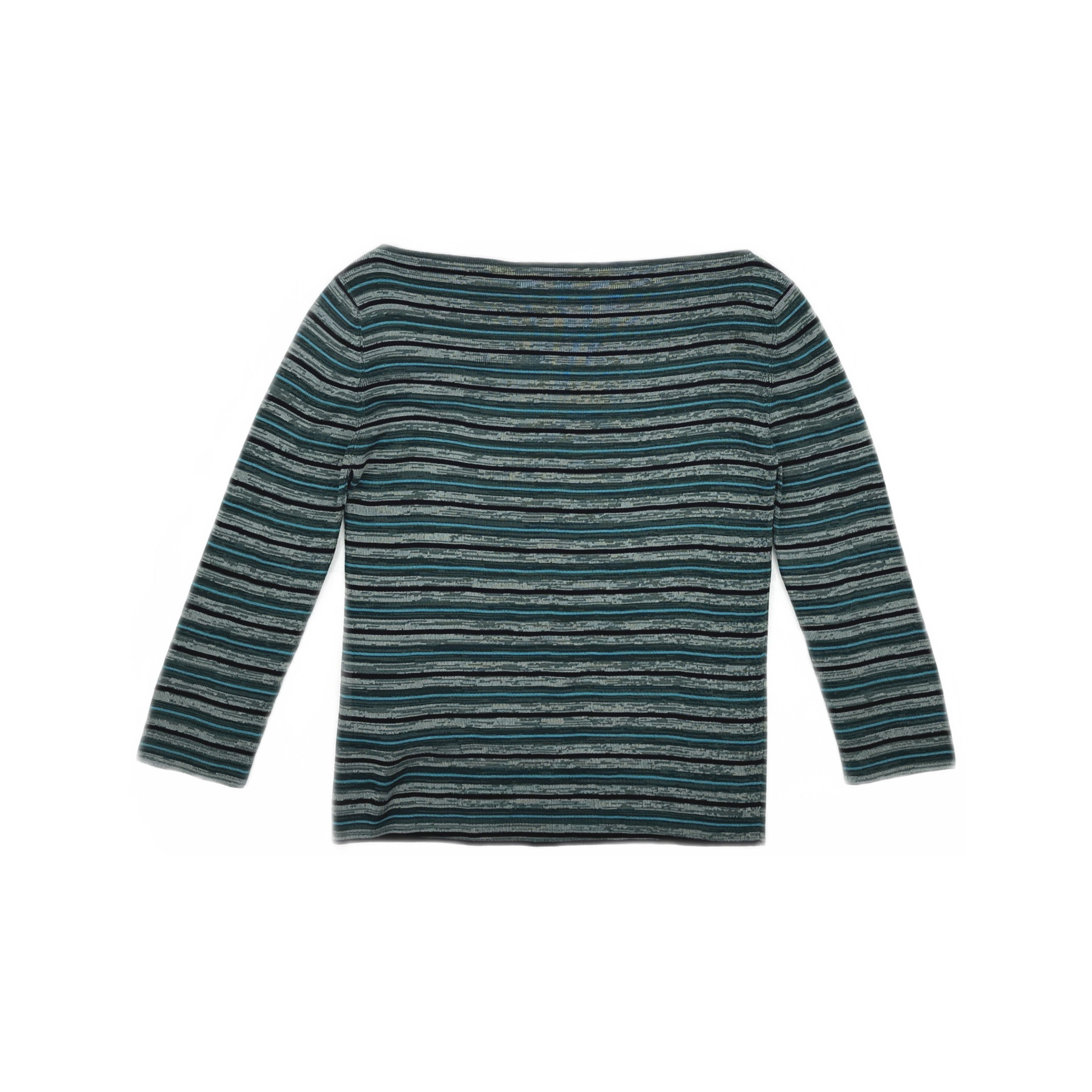 Prada Prada Striped Knit Sweater Size 42 Size M / US 6-8 / IT 42-44 - 1 Thumbnail