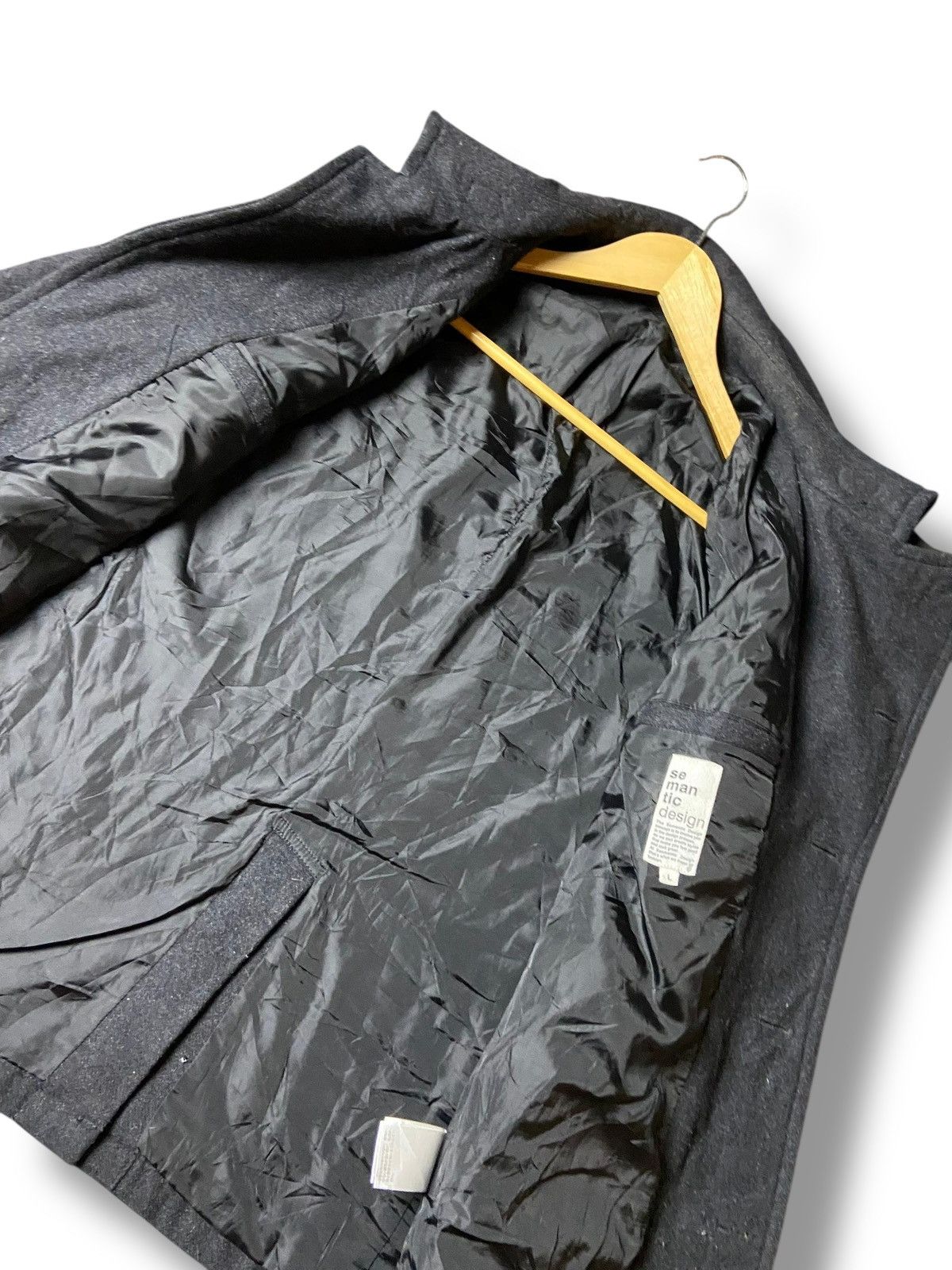 semanticdesign Semantic Design Single Breasted Wool Jacket (151) Size US L / EU 52-54 / 3 - 2 Thumbnail