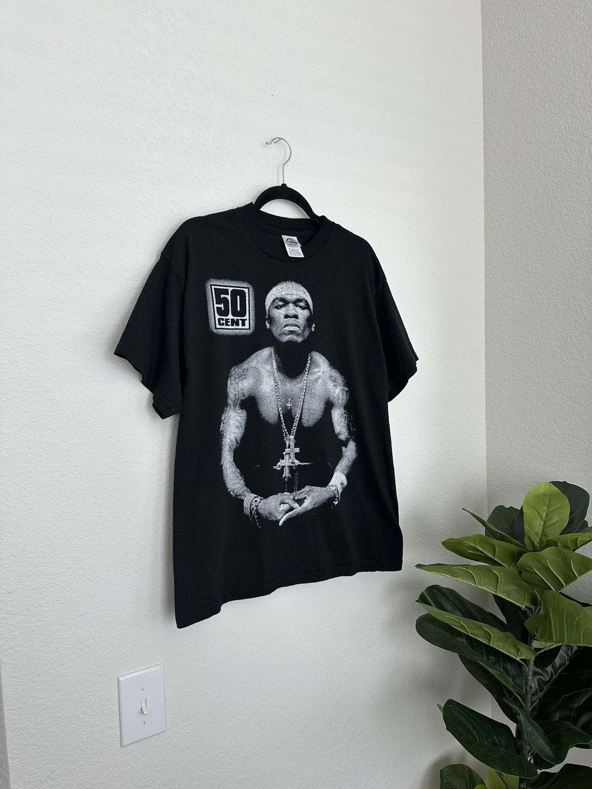 50 Cent × Rap Tees × Vintage 50 Cent Rap Tee Vintage Y2K Size US L / EU 52-54 / 3 - 2 Thumbnail