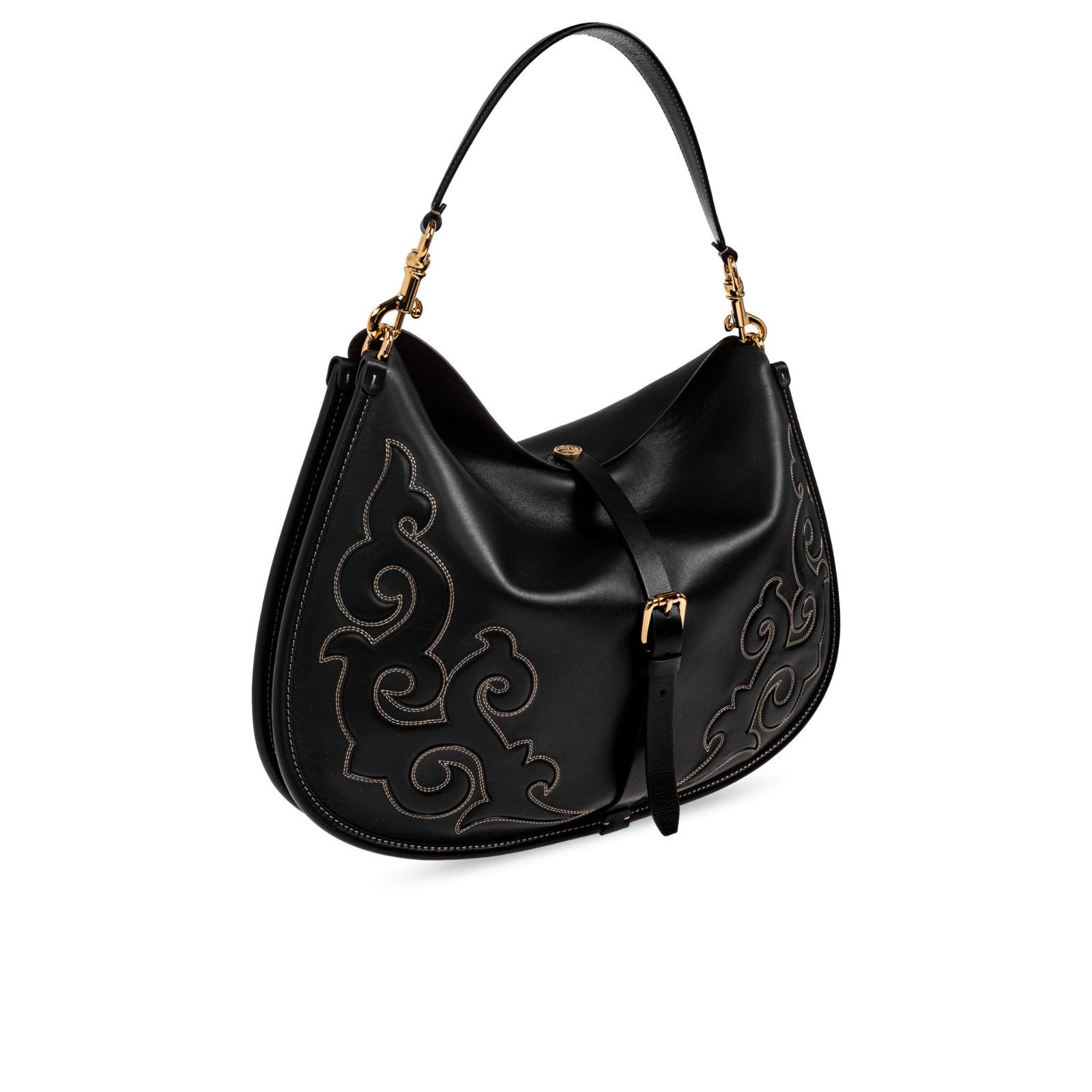 Etro ETRO Pony XL Black Shoulder Bag New & Authentic Size ONE SIZE - 3 Thumbnail