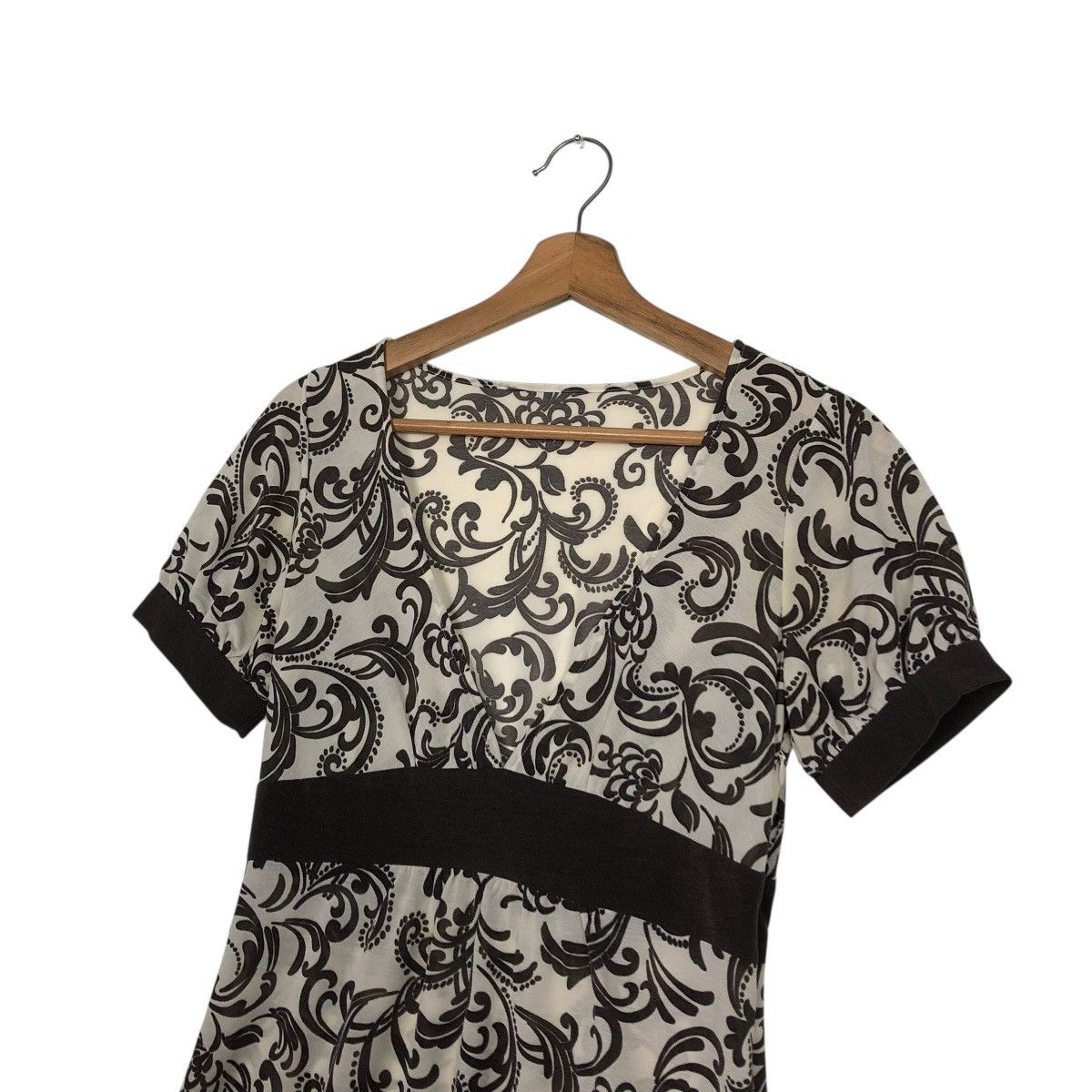Michel Klein 🔥FULL PRINT DRESS FLORAL MICHEL KLEIN MADE IN JAPAN Size M / US 6-8 / IT 42-44 - 10 Thumbnail