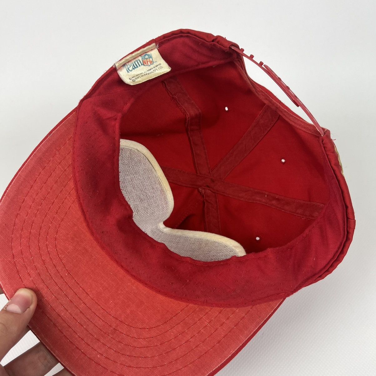 NFL Vintage 1993 San Francisco 49ers McDonalds Cap Hat Red NFL Size ONE SIZE - 11 Thumbnail