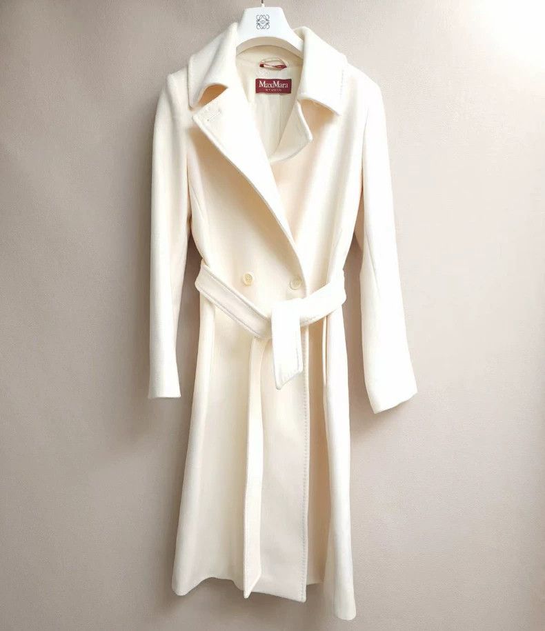 Max Mara Max Mara Wool Coat Red Label Size S / US 4 / IT 40 - 2 Thumbnail