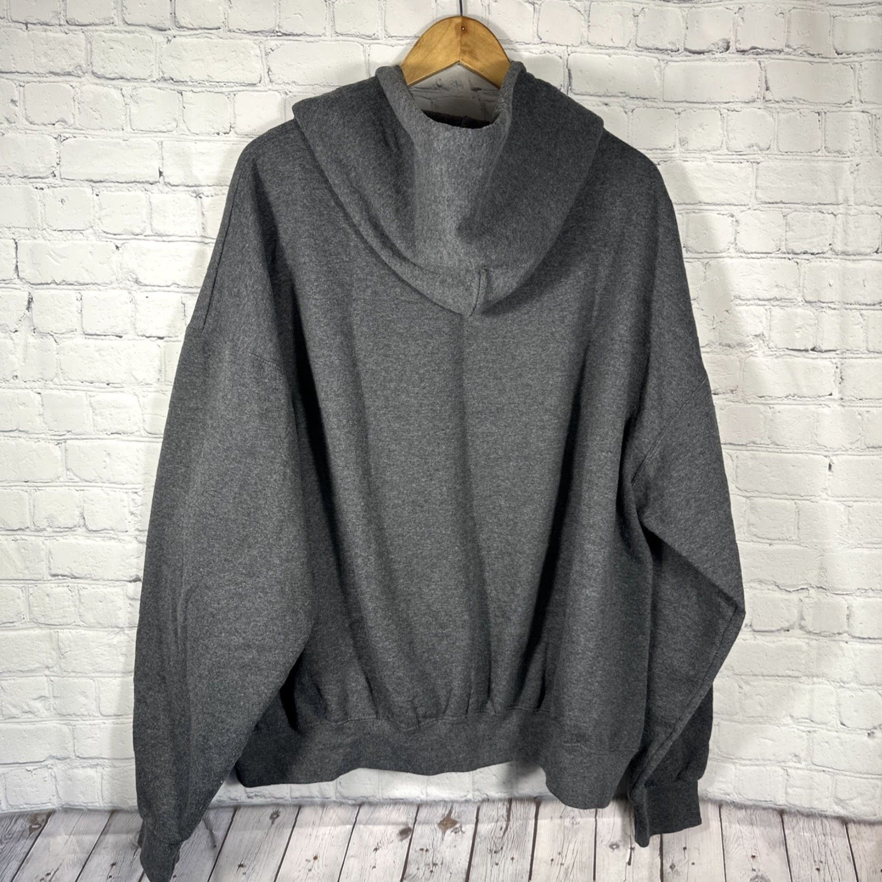 Champion CHAMPION Michigan Wolverines Hoodie XXL Gray Full Zip Hoodie Kangaroo Pocket Size US XXL / EU 58 / 5 - 8 Thumbnail