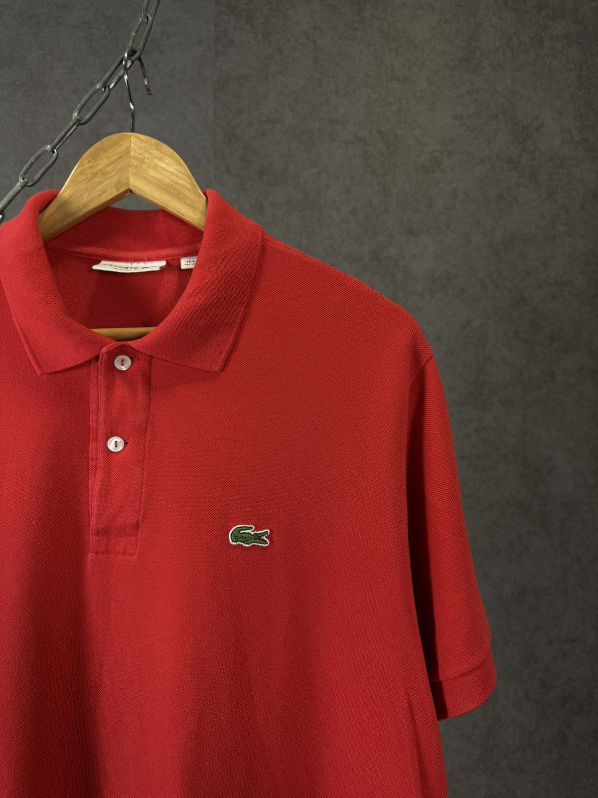 Lacoste Lacoste luxury designer logo polo tee Size US XL / EU 56 / 4 - 2 Thumbnail