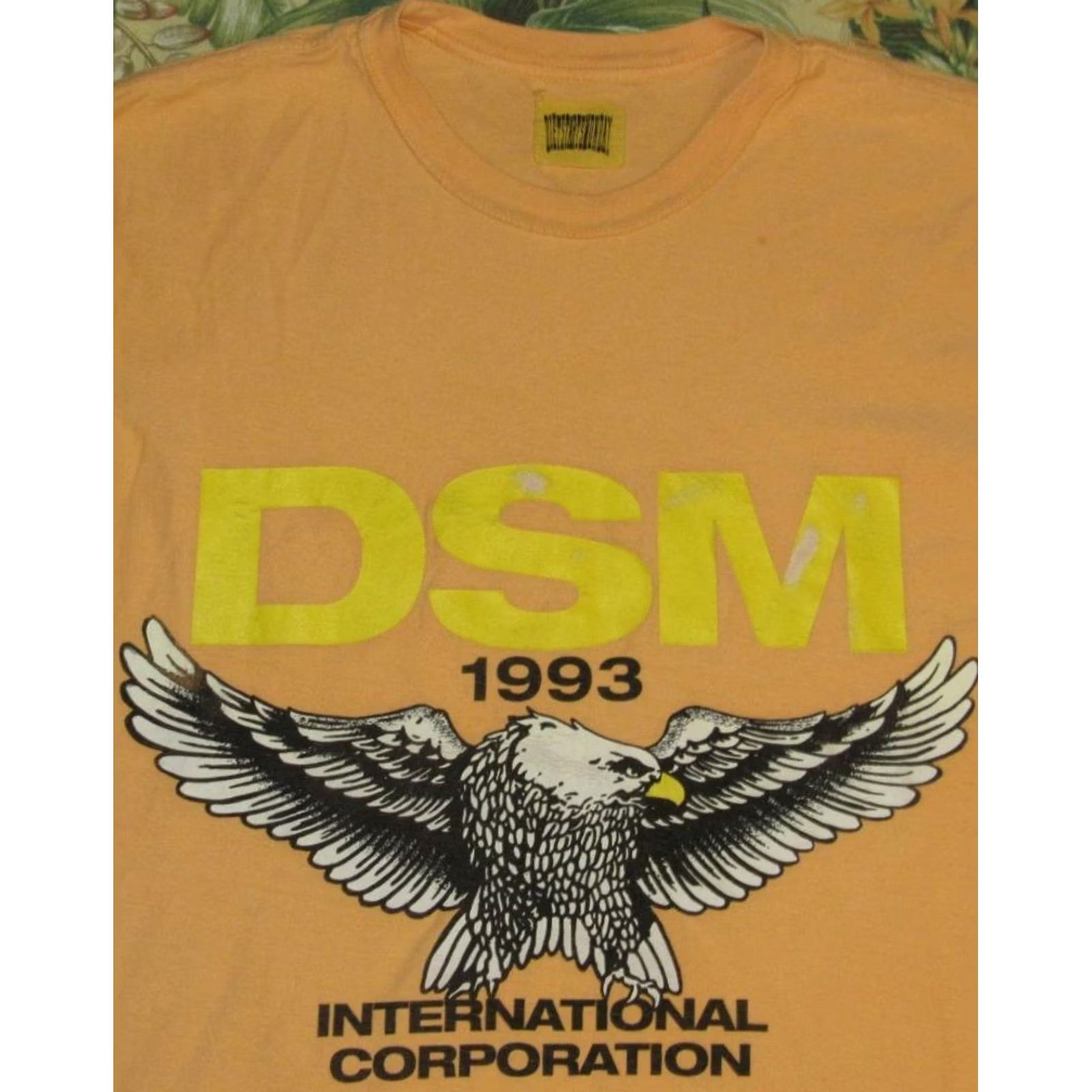 Diet Starts Monday DIET STARTS MONDAY DSM Yellow Cotton Short Sleeve Eagle T Shirt Large Size US L / EU 52-54 / 3 - 2 Thumbnail
