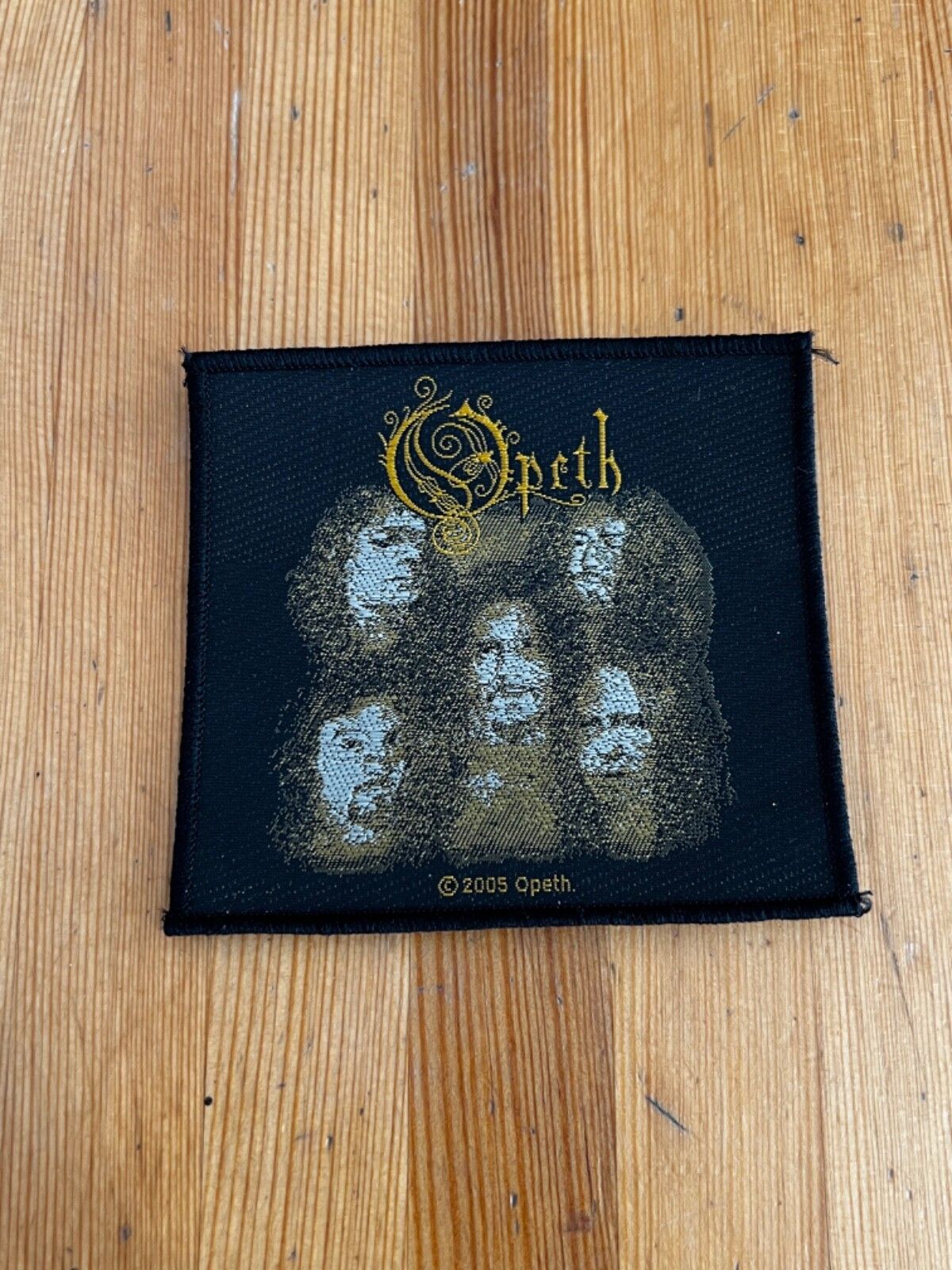 Band Tees Vintage 00s Opeth metal Band Small Patch Memorabilia New Size ONE SIZE - 1 Thumbnail
