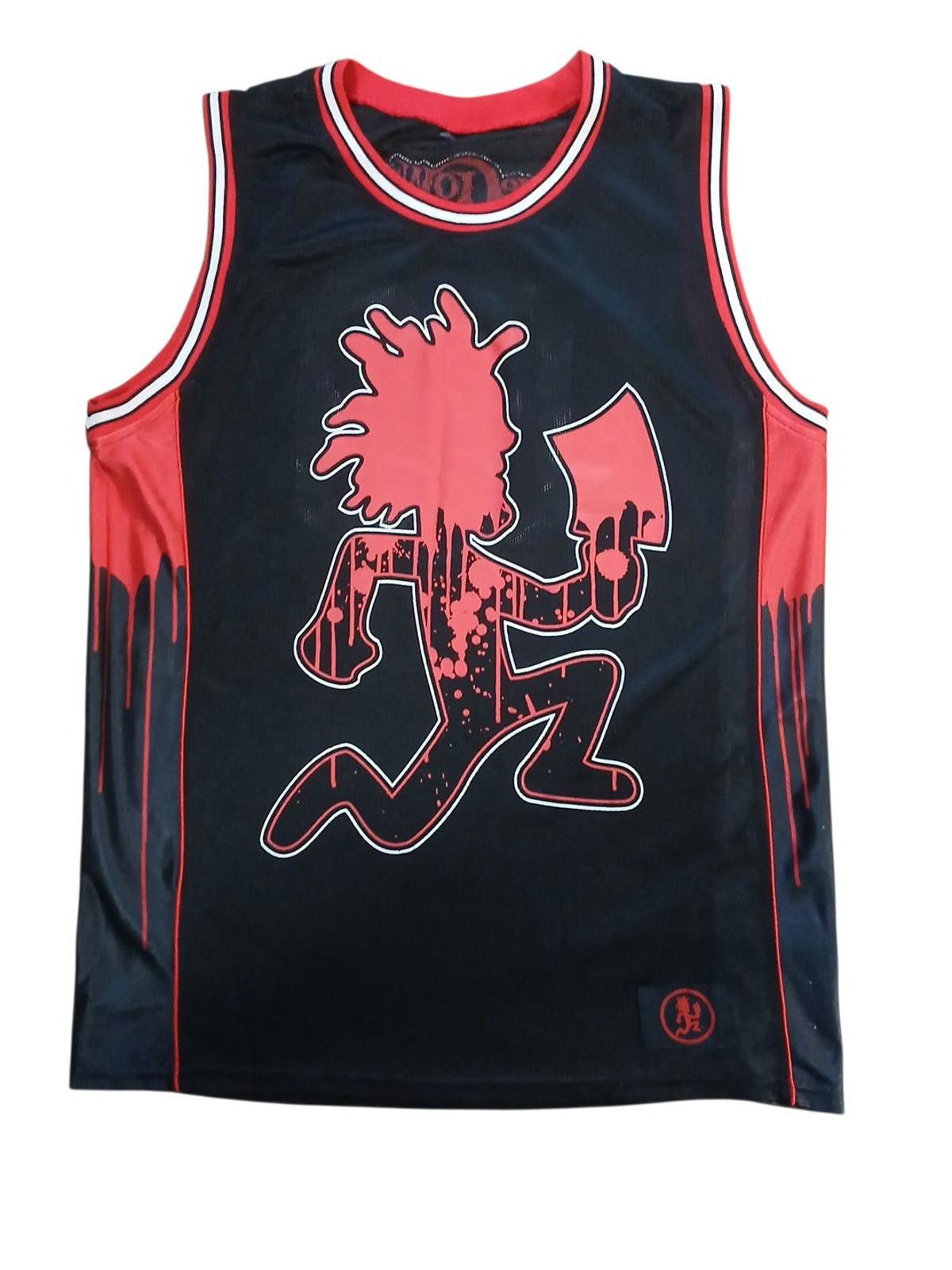 Other Insane Clown Posse 3X Hatchet Man Juggalo Basketball Jersey Size ONE SIZE - 1 Thumbnail
