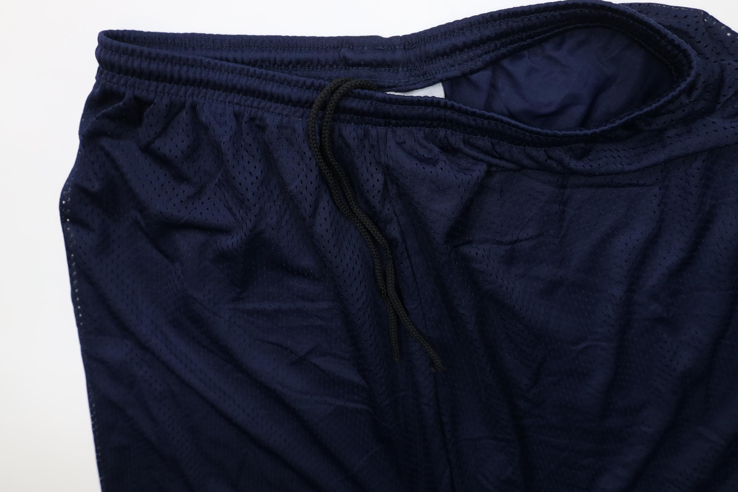 Reebok Vintage 90s Y2K Reebok Above Knee Mesh Shorts Navy Blue Size US 34 / EU 50 - 7 Thumbnail