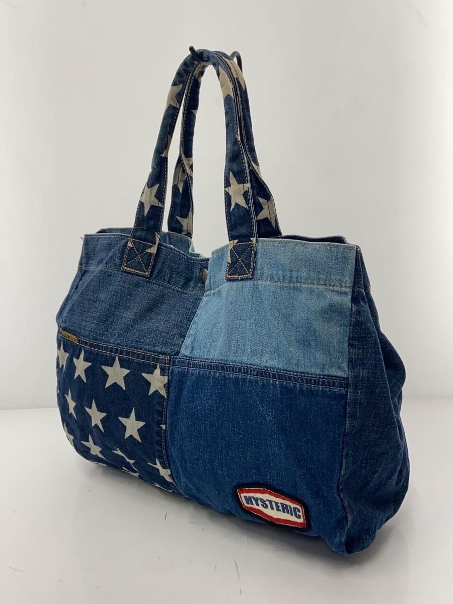 Hysteric Glamour Reconstructed Patchwork Denim Tote Bag Size ONE SIZE - 2 Thumbnail