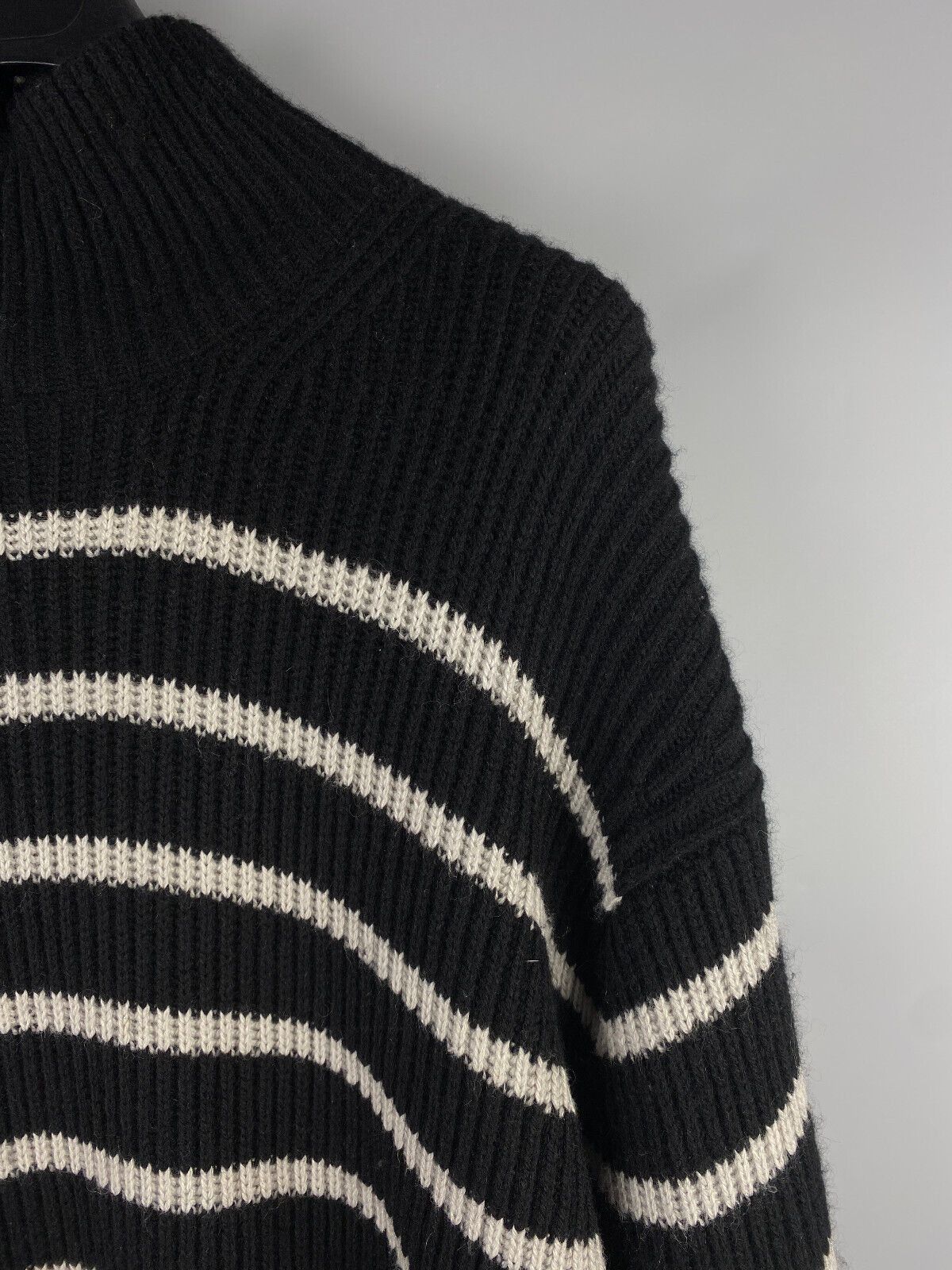 Allsaints All Saints Womens Oversized Knit Wool Sweater Jumper Size M / US 6-8 / IT 42-44 - 5 Thumbnail