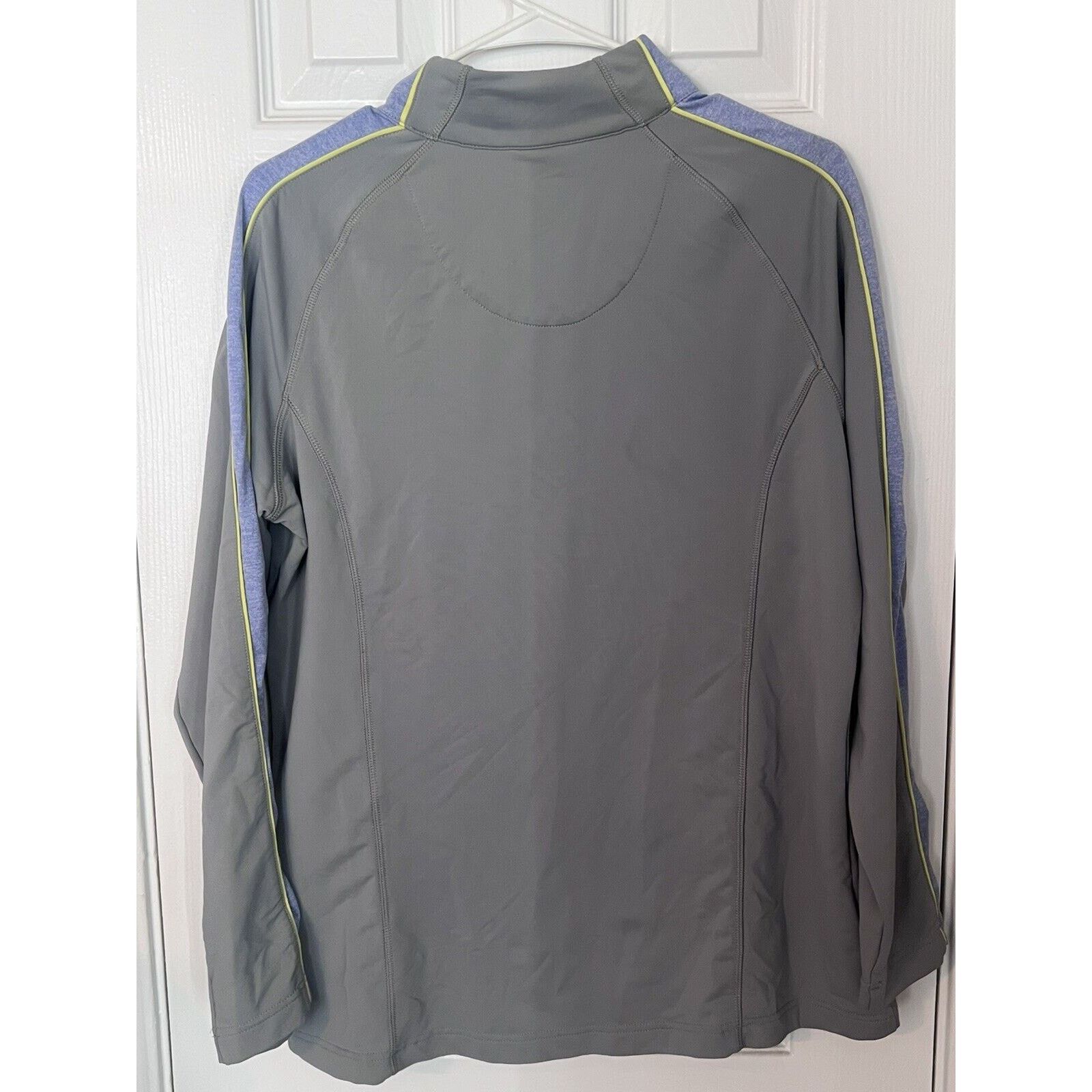 Peter Millar Magnolia Lane Master's Lavender 1/4-Zip Performance Jacket Size L / US 10 / IT 46 - 5 Thumbnail