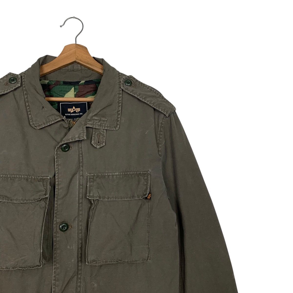Alpha Industries ALPHA INDUSTRIES Camo Lined M65 Field Jacket #2839-C128 Size US M / EU 48-50 / 2 - 4 Thumbnail