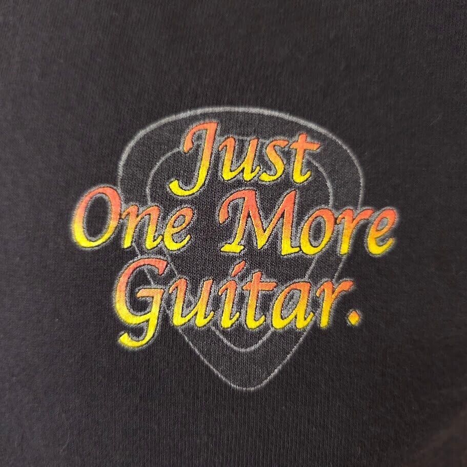 Other Guitar Player T Shirt Mens Size Small Black Just One More Size US S / EU 44-46 / 1 - 3 Thumbnail