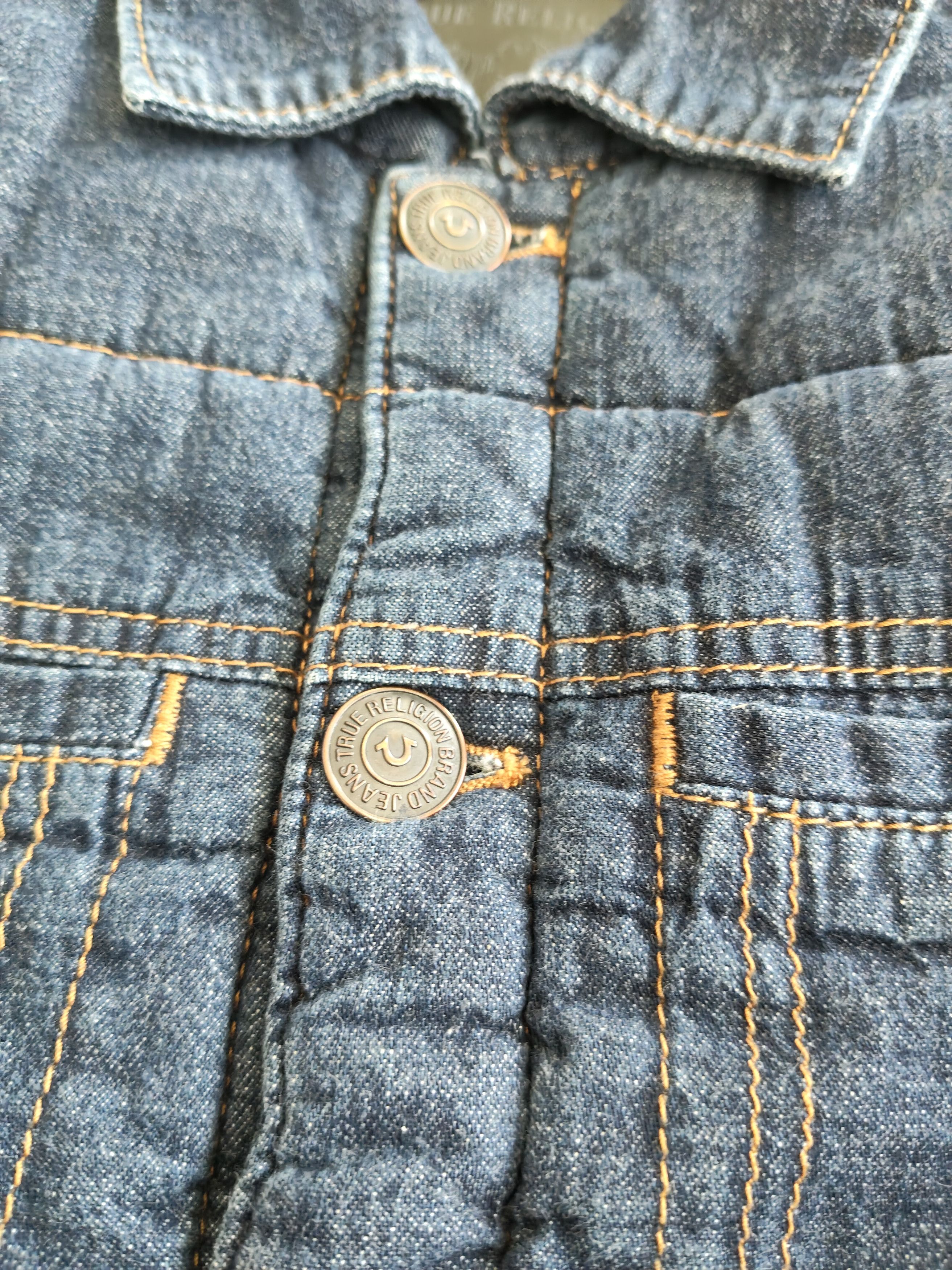 True Religion True religion Puffer Denim Jacket Size US XS / EU 42 / 0 - 3 Thumbnail