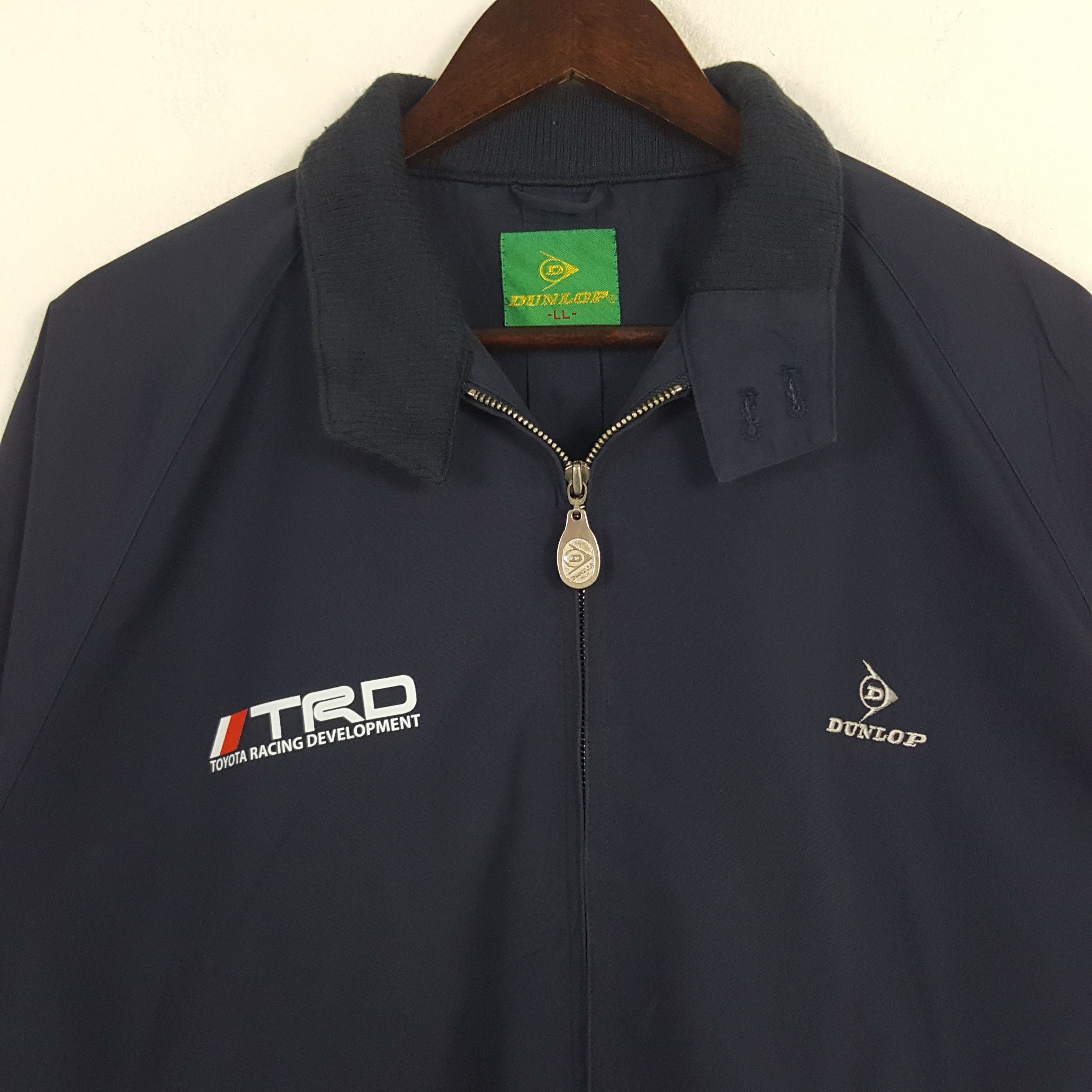 Japanese Brand × Vintage Vintage Dunlop X Custom TRD Toyota Racing Worker Jacket Size US XL / EU 56 / 4 - 4 Thumbnail