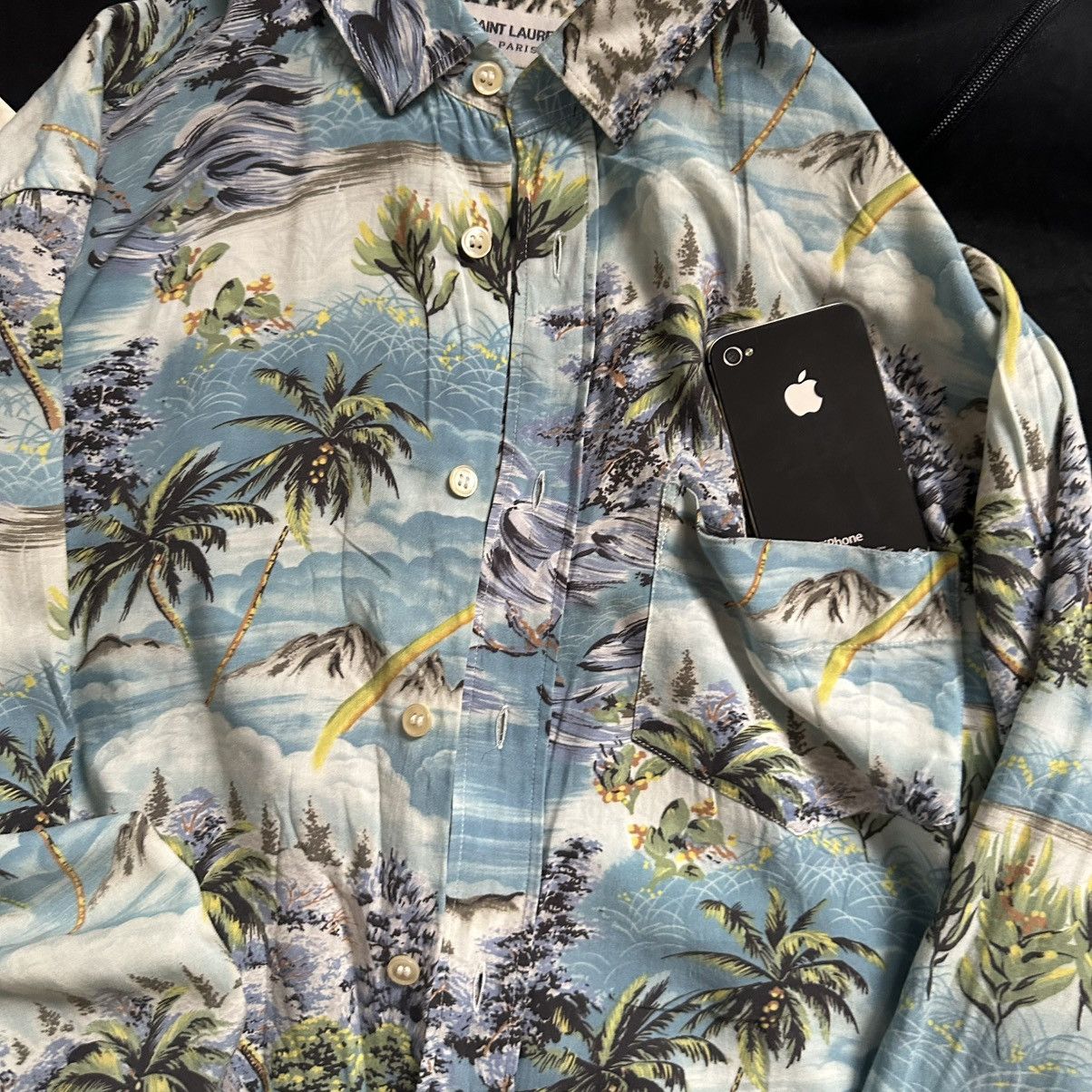 Yves Saint Laurent Beach wave shirt Size US L / EU 52-54 / 3 - 2 Thumbnail