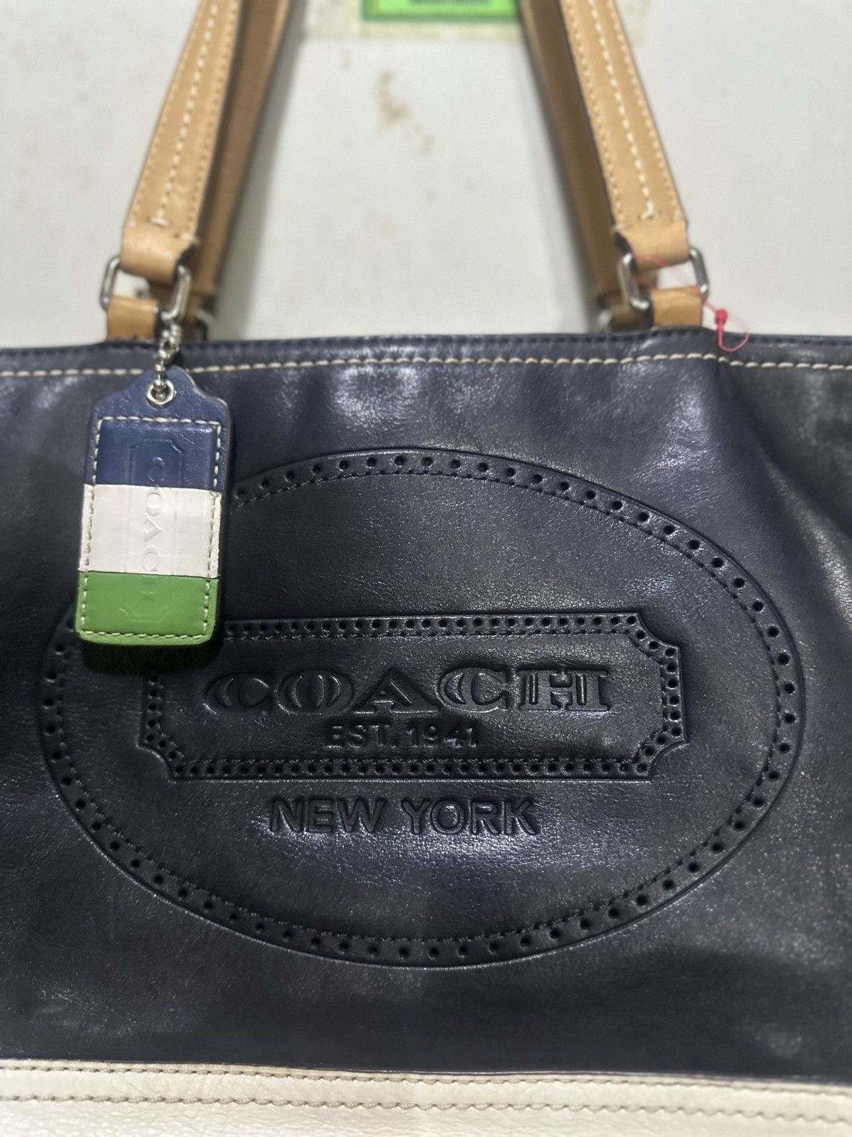 Coach COACH NEW YORK LEATHER VINTAGE Size ONE SIZE - 5 Thumbnail