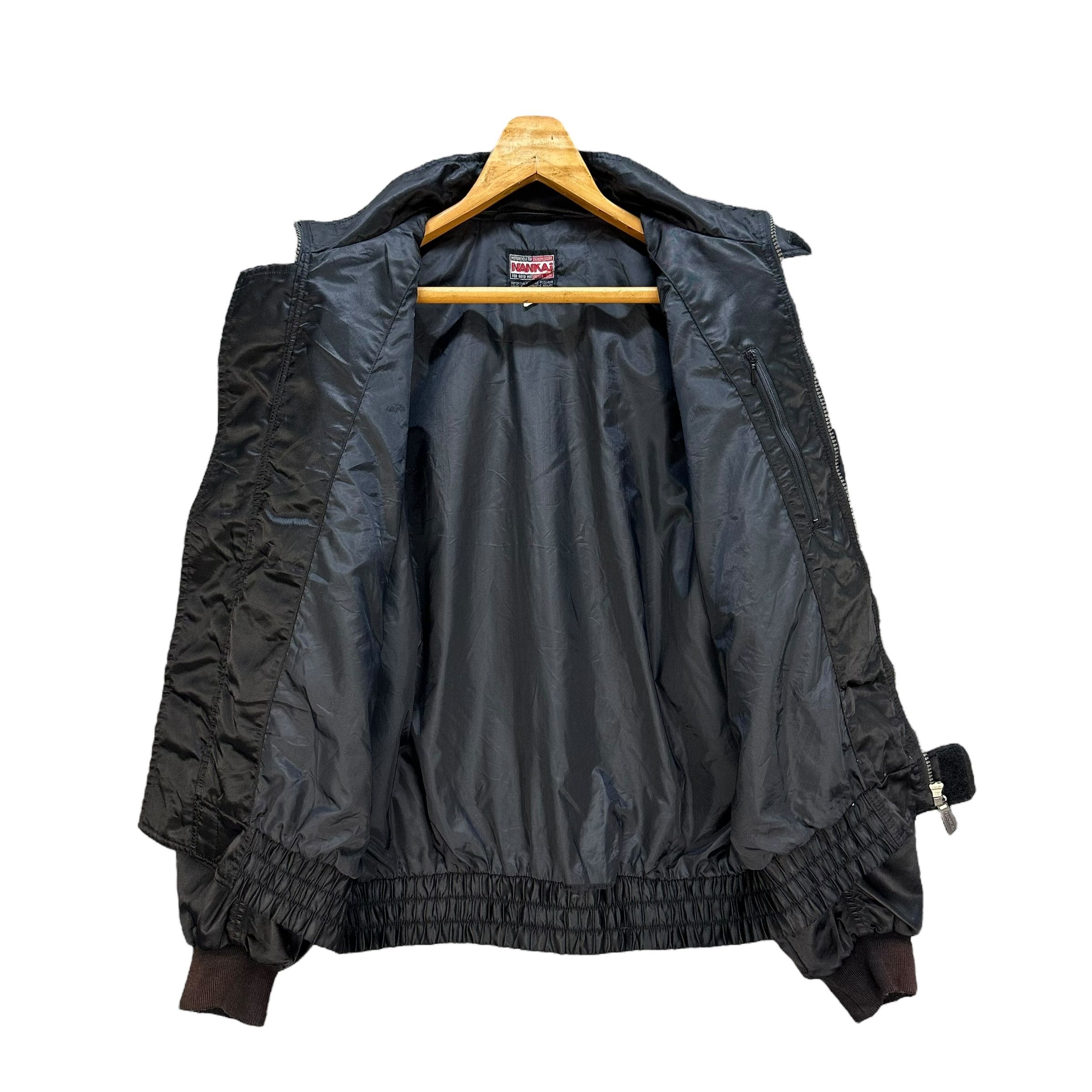 Japanese Brand Vintage NANKAI Racing Motorcycle Top Bomber Jacket #A31-0694 Size US L / EU 52-54 / 3 - 6 Thumbnail
