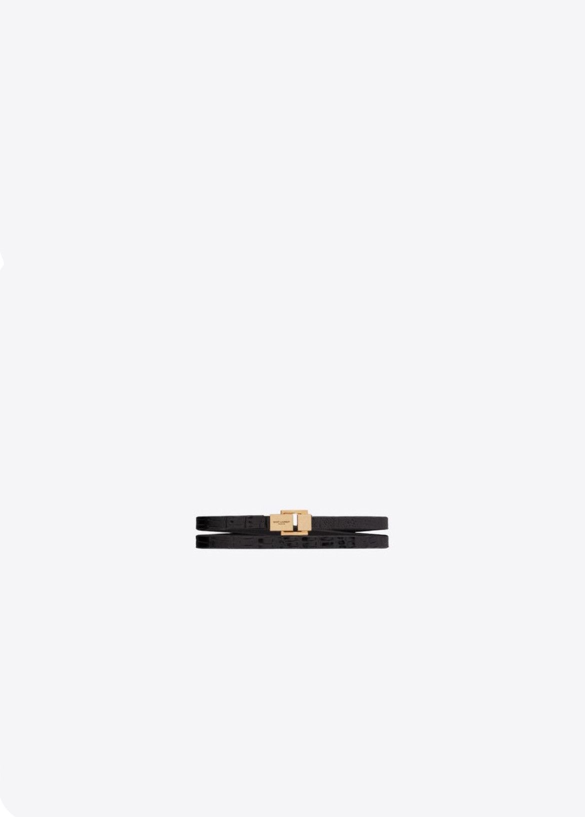 Saint Laurent Paris o1b1hav110425 756762 Size: M / Bracciale Fake Tejus in Nero Size ONE SIZE - 1 Preview