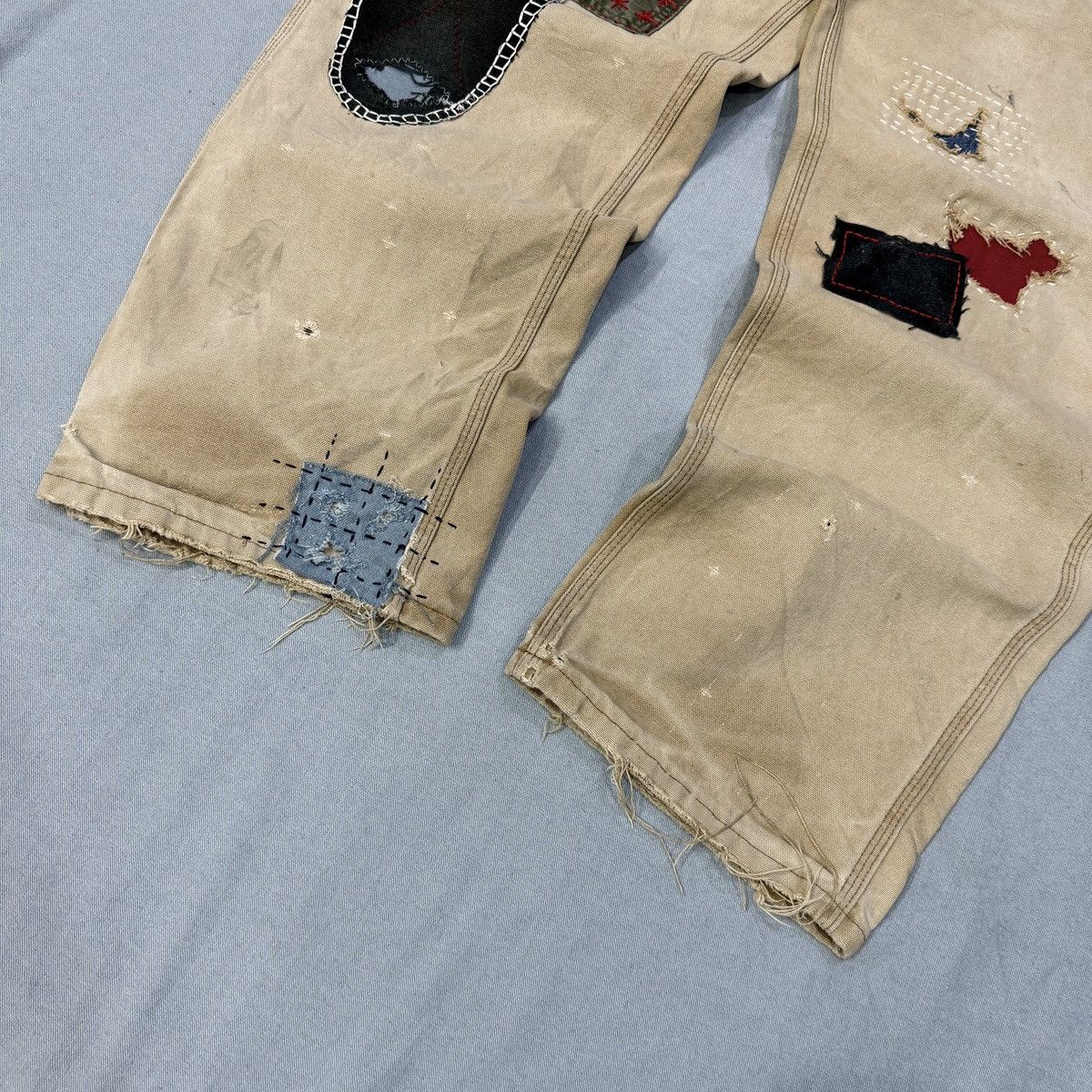 Carhartt Vintage Carhartt japanese Sashiko carpenter denim Size US 32 / EU 48 - 4 Thumbnail