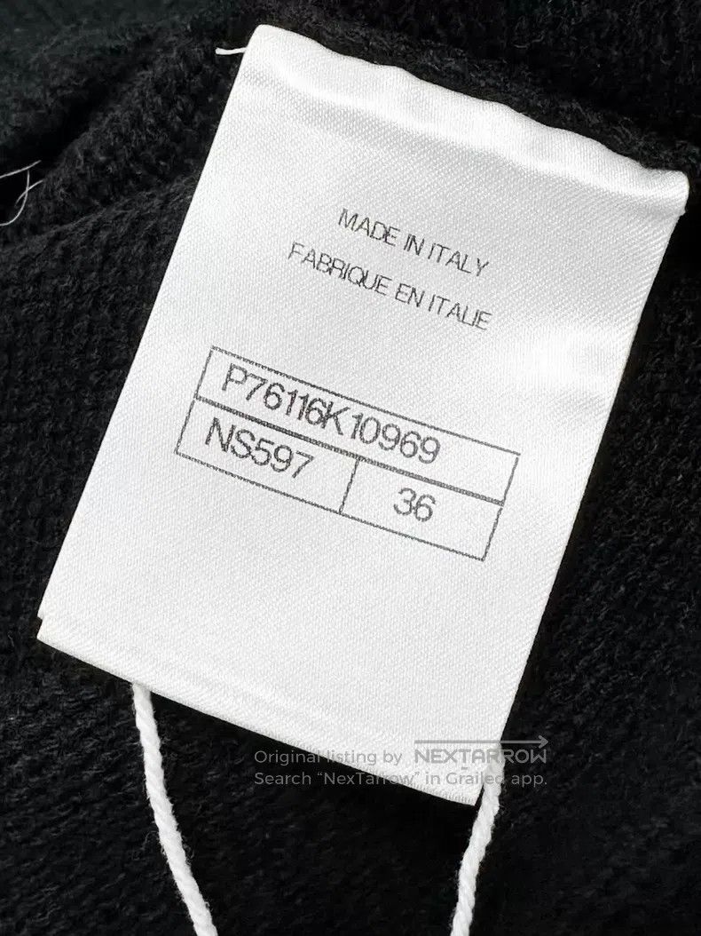 Chanel Chanel Long-sleeved white feather double C fur logo long-s Size XS / US 0-2 / IT 36-38 - 6 Thumbnail