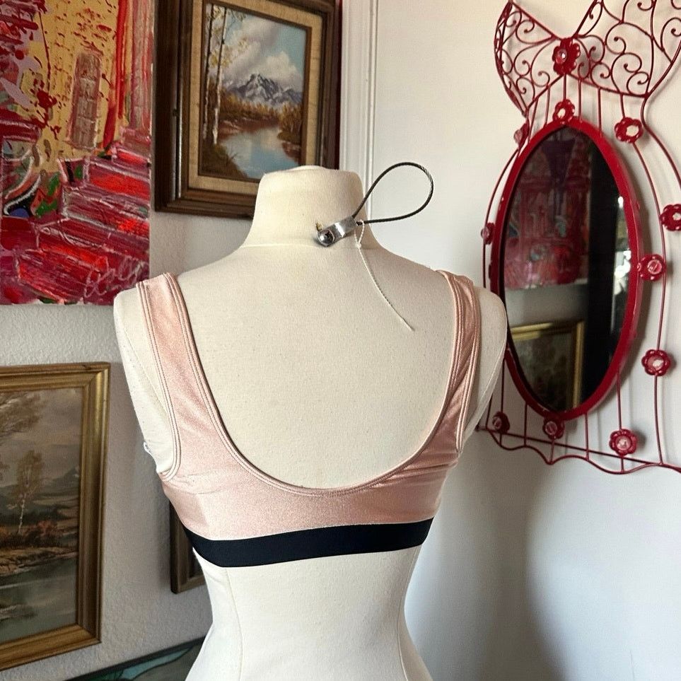 Forever 21 forever 21 beige bronze blakc bikini swimsuit top Size S / US 4 / IT 40 - 3 Thumbnail