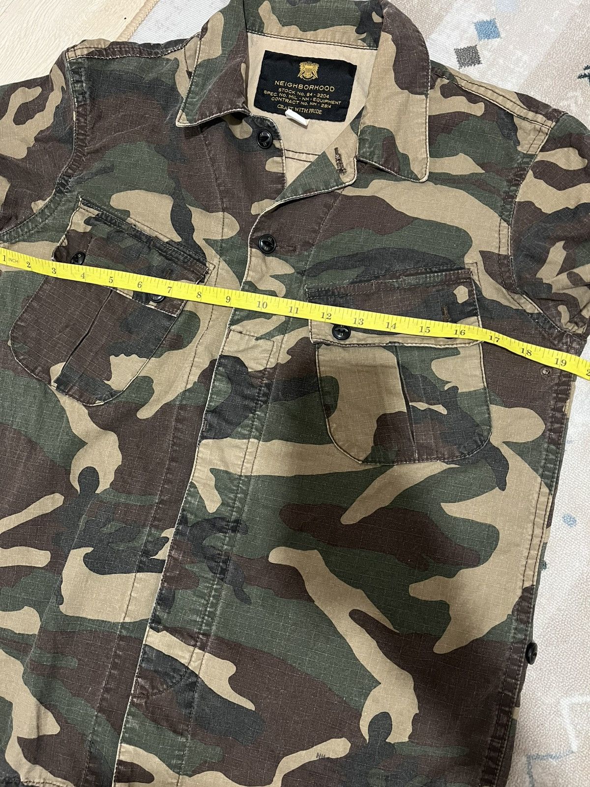 Neighborhood Neighborhood army erdl Size US S / EU 44-46 / 1 - 11 Thumbnail