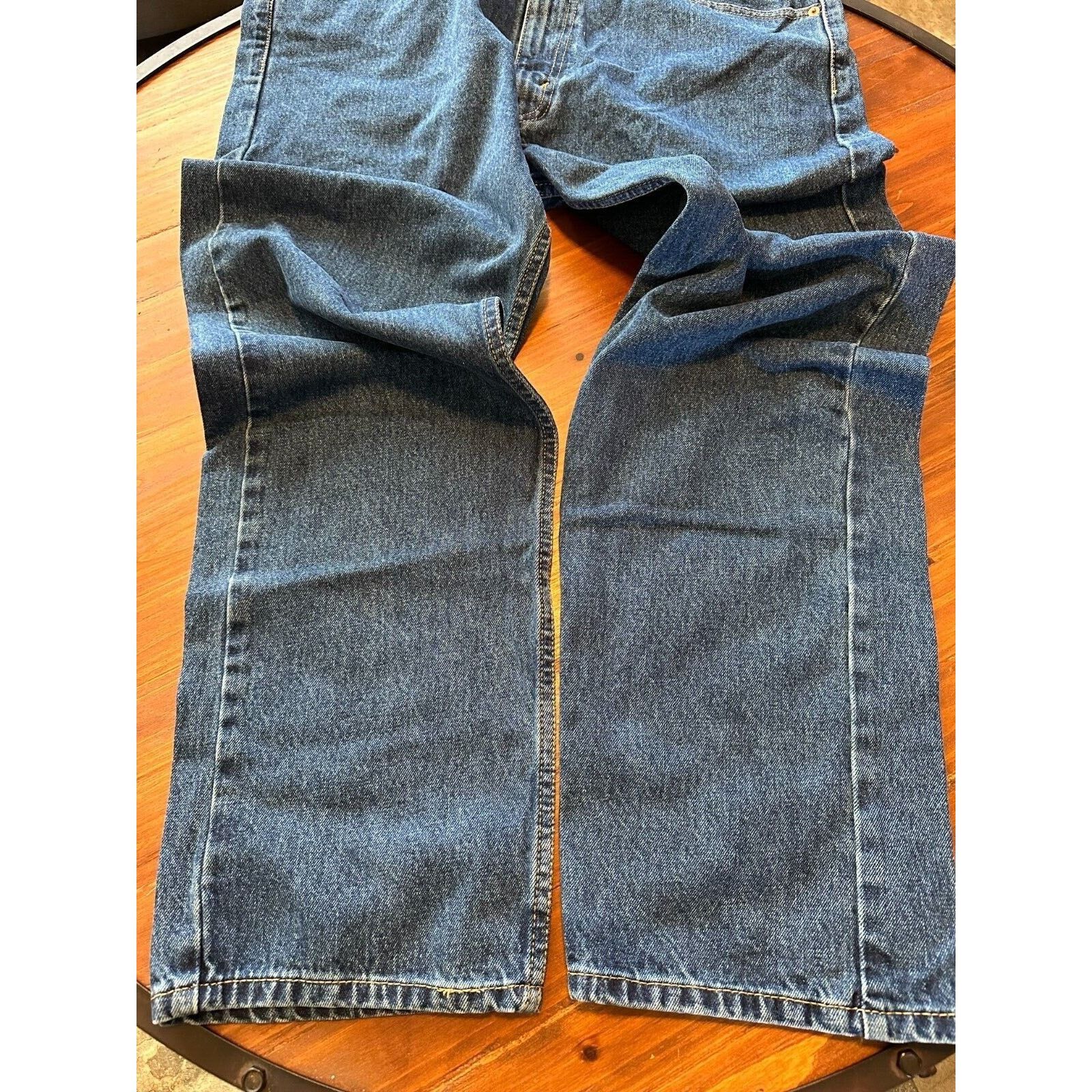 Levi's Levis 505 Classic Straight Leg Fit 40x30 Dark Blue Wash Size US 40 / EU 56 - 10 Thumbnail